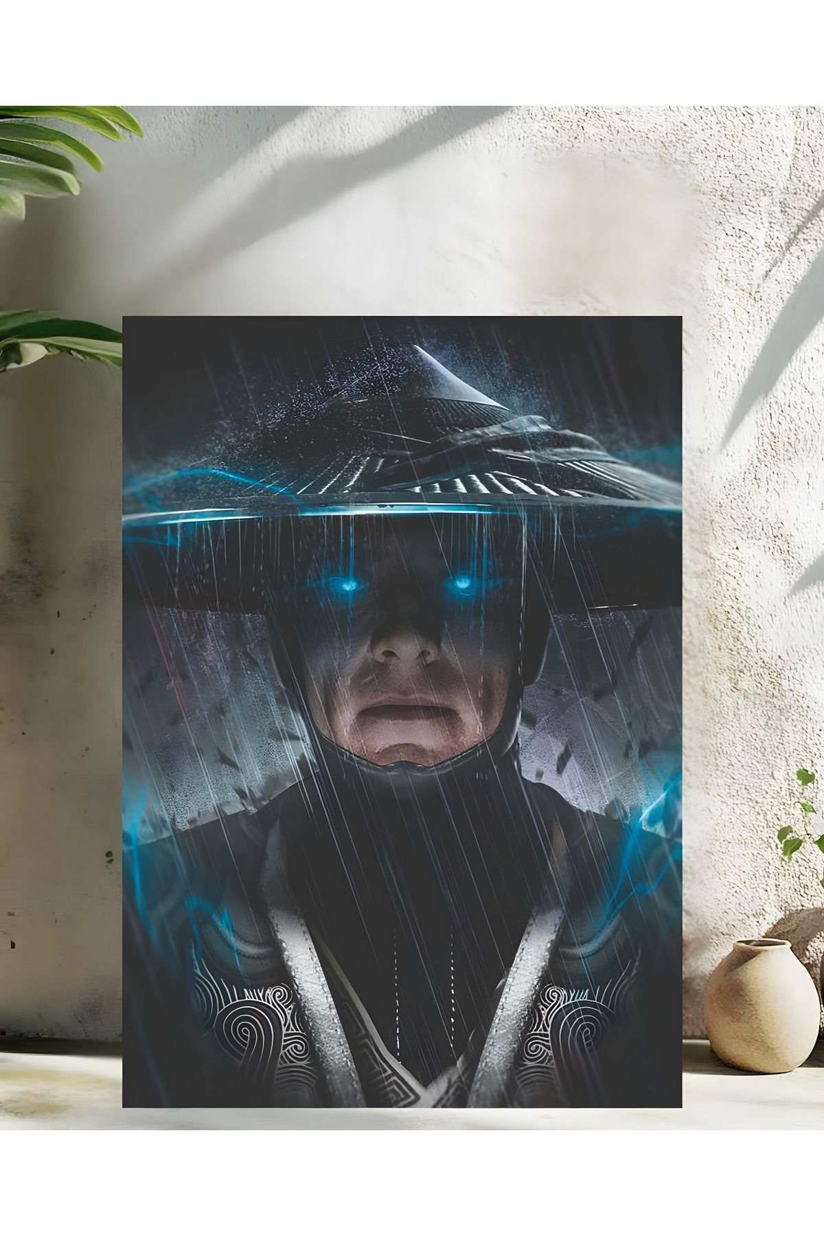 Levhane Raiden – UltraHD Mortal Kombat Karakter Metal Tablo