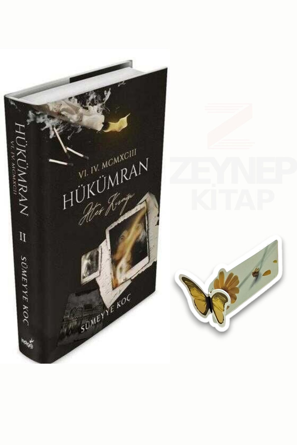İndigo Kitap Hükümran 2 Ateş Kırağı(CİLTLİ)(Özel Tasarım Kelebek Ayraç Hediye)