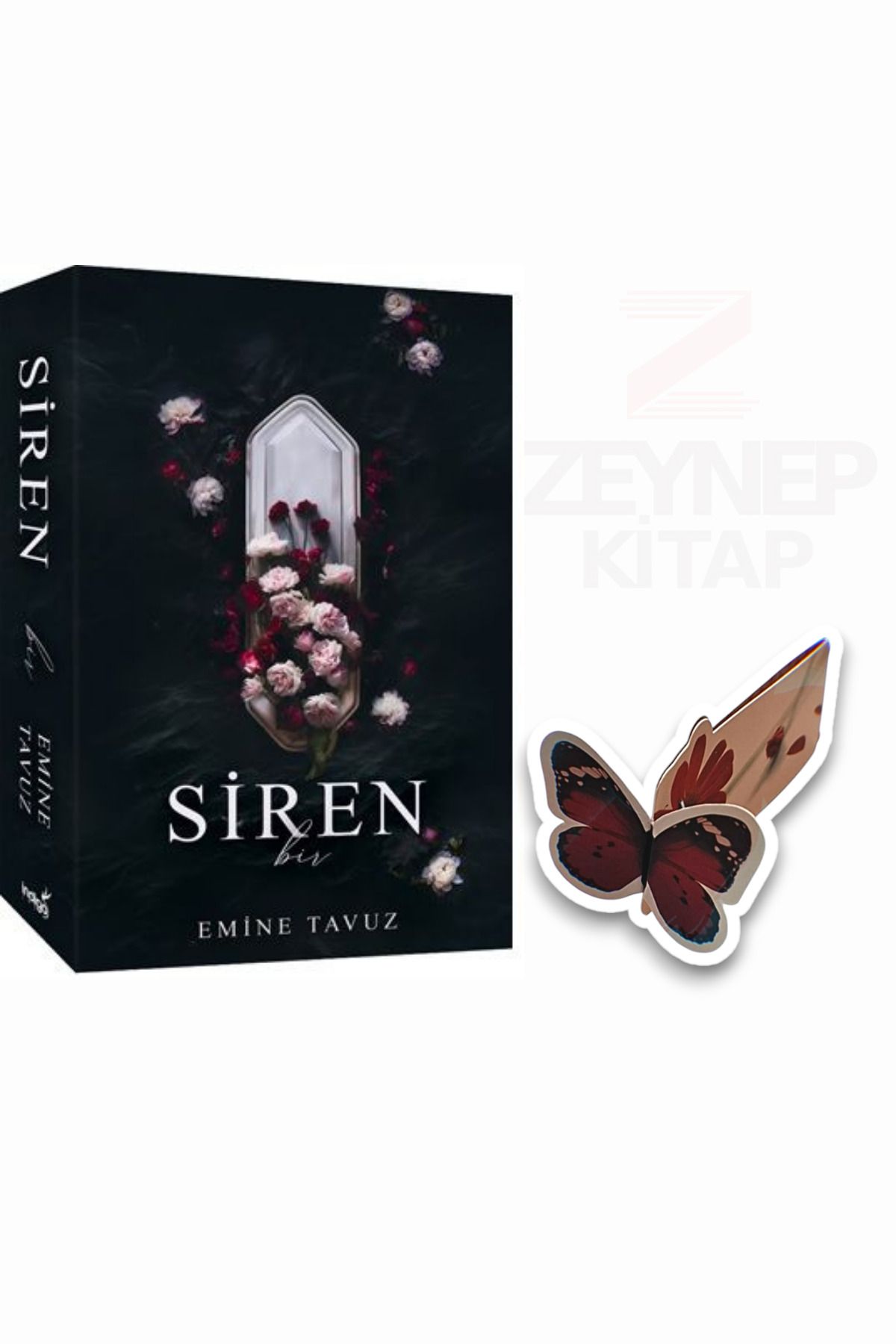 İndigo Kitap Siren 1 - Emine Tavuz(KARTONKAPAK)(Özel Tasarım Kelebek Ayraç Hediye)