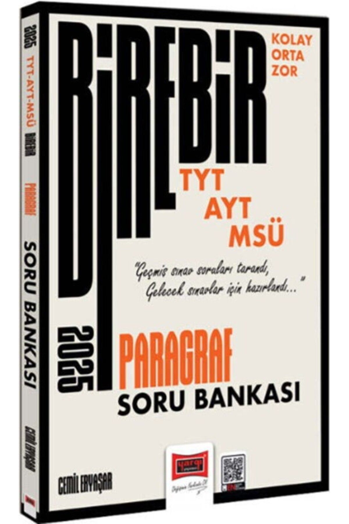 Ankara Kitap Merkezi 2025 TYT AYT MSÜ Paragraf Kolay Orta Zor Soru Bankası Yargı Yayınları