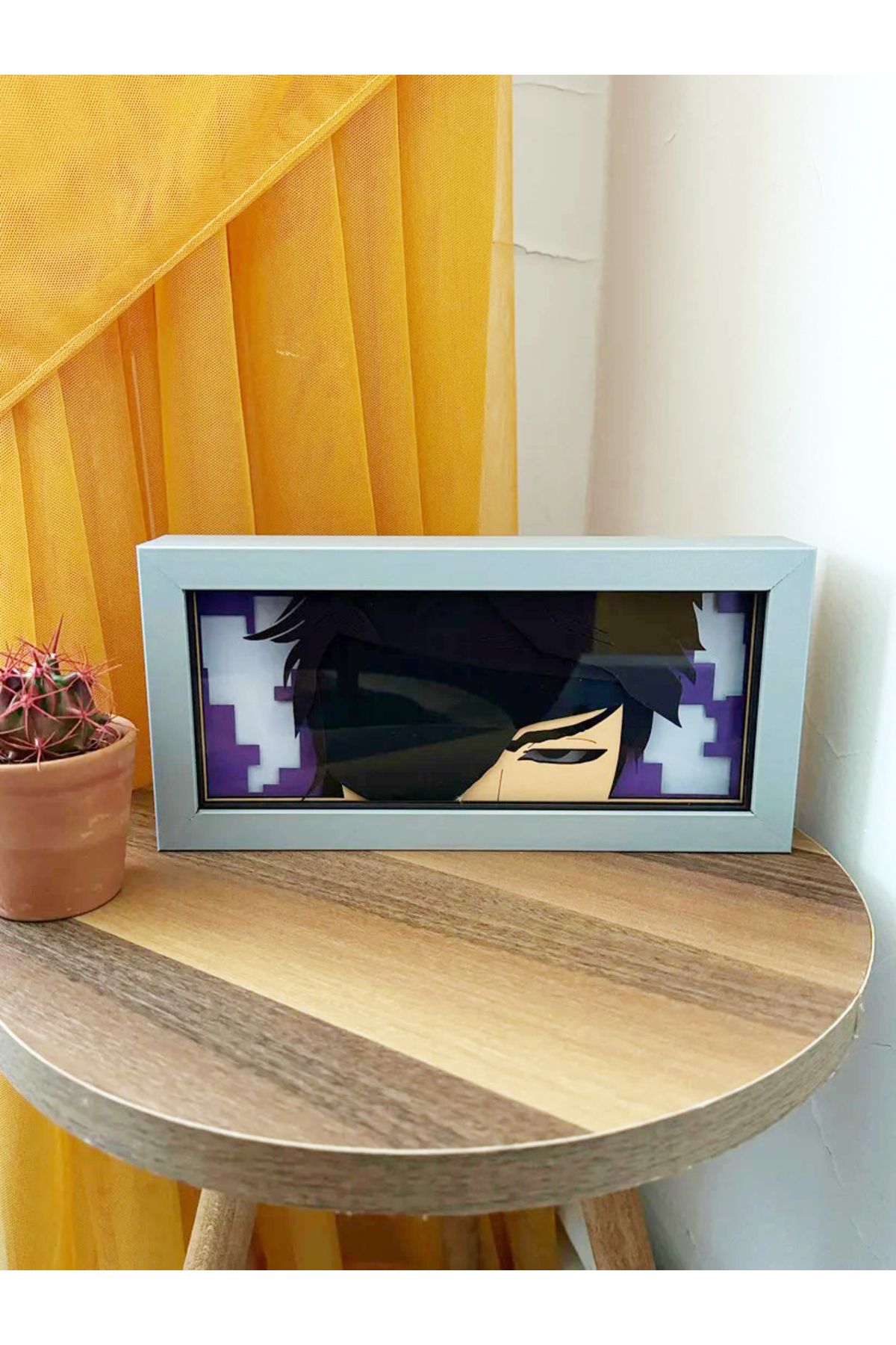 GünArt Aizen 3D Anime Lightbox Işıklı Kutu Tablo