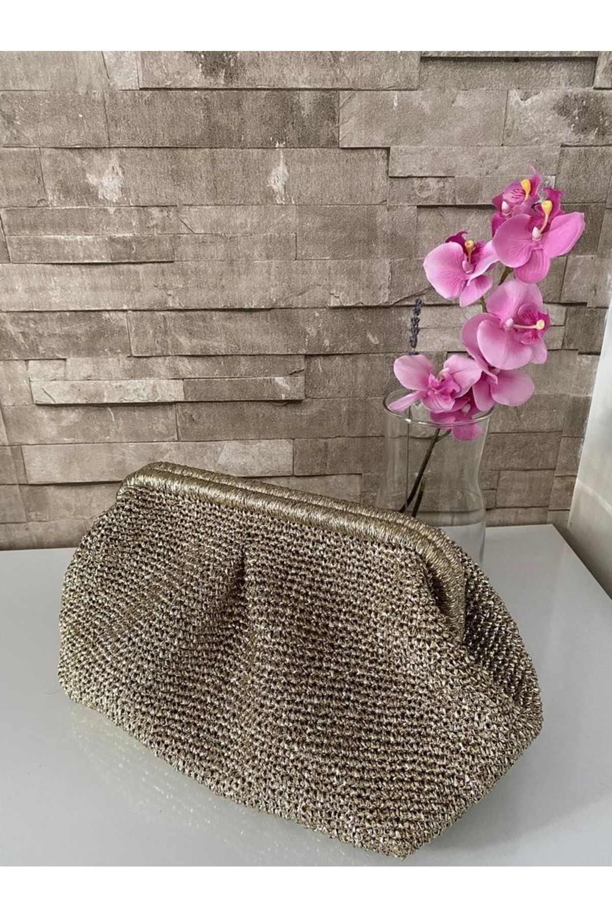 Melonndesign Clutch Çanta