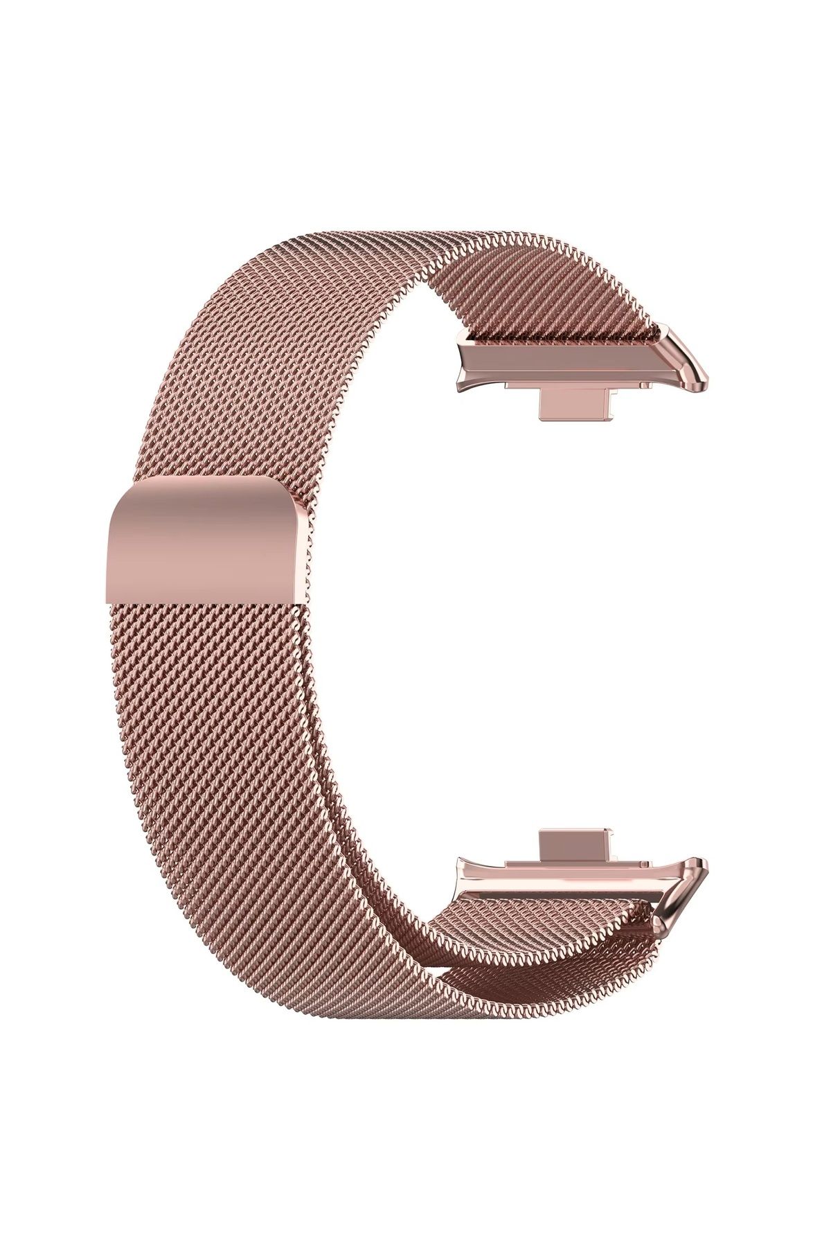 Dmay Redmi Watch 4 Uyumlu Hasır Metal Milano Kordon Kayış