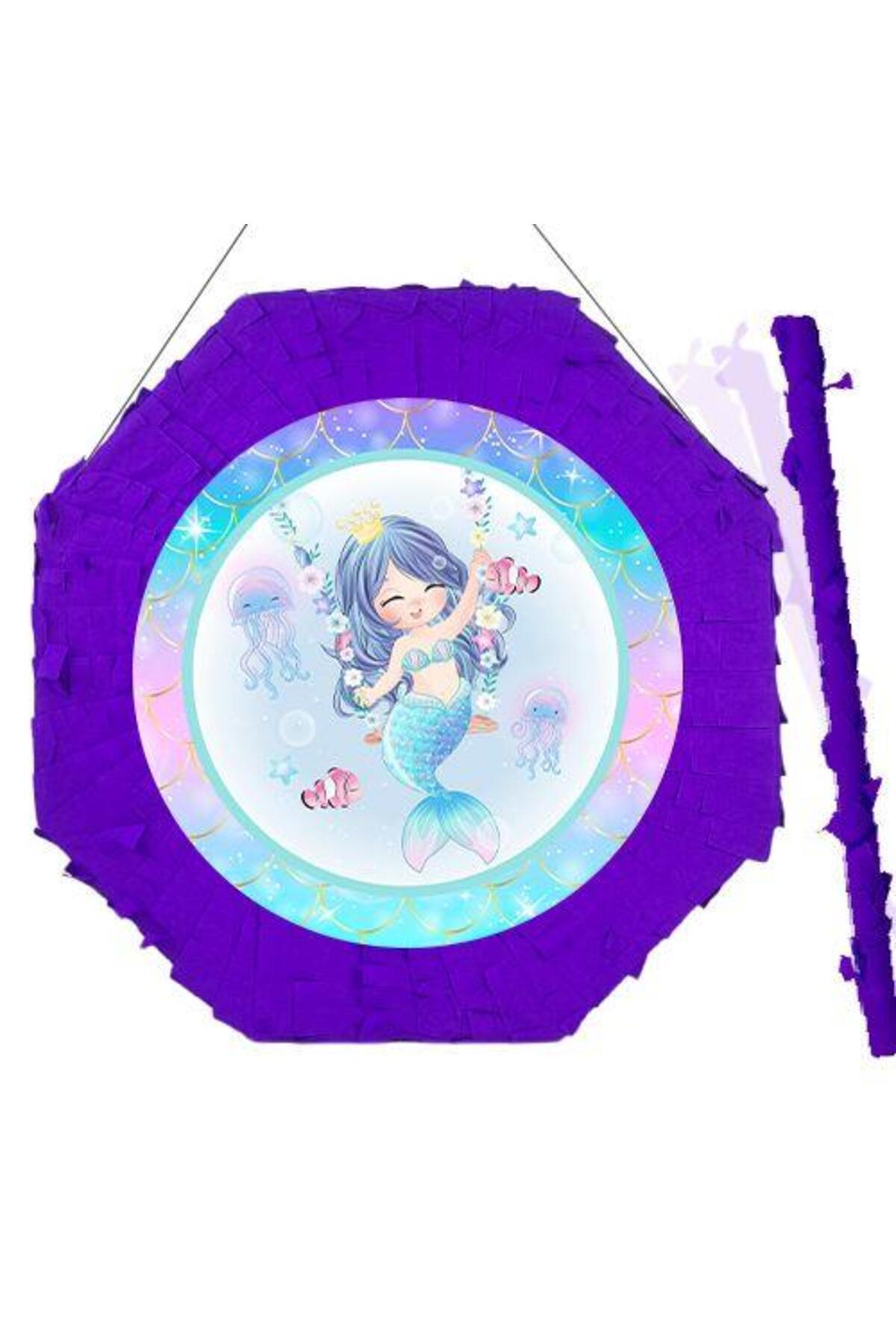 DODOMAR Pinyata DENİZ KIZI LİTTLE 42CM sopalı