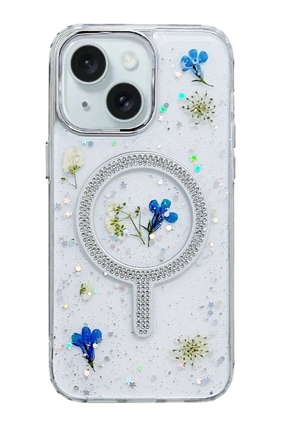 Zentico iPhone 14 Flower Magsafe Kapak