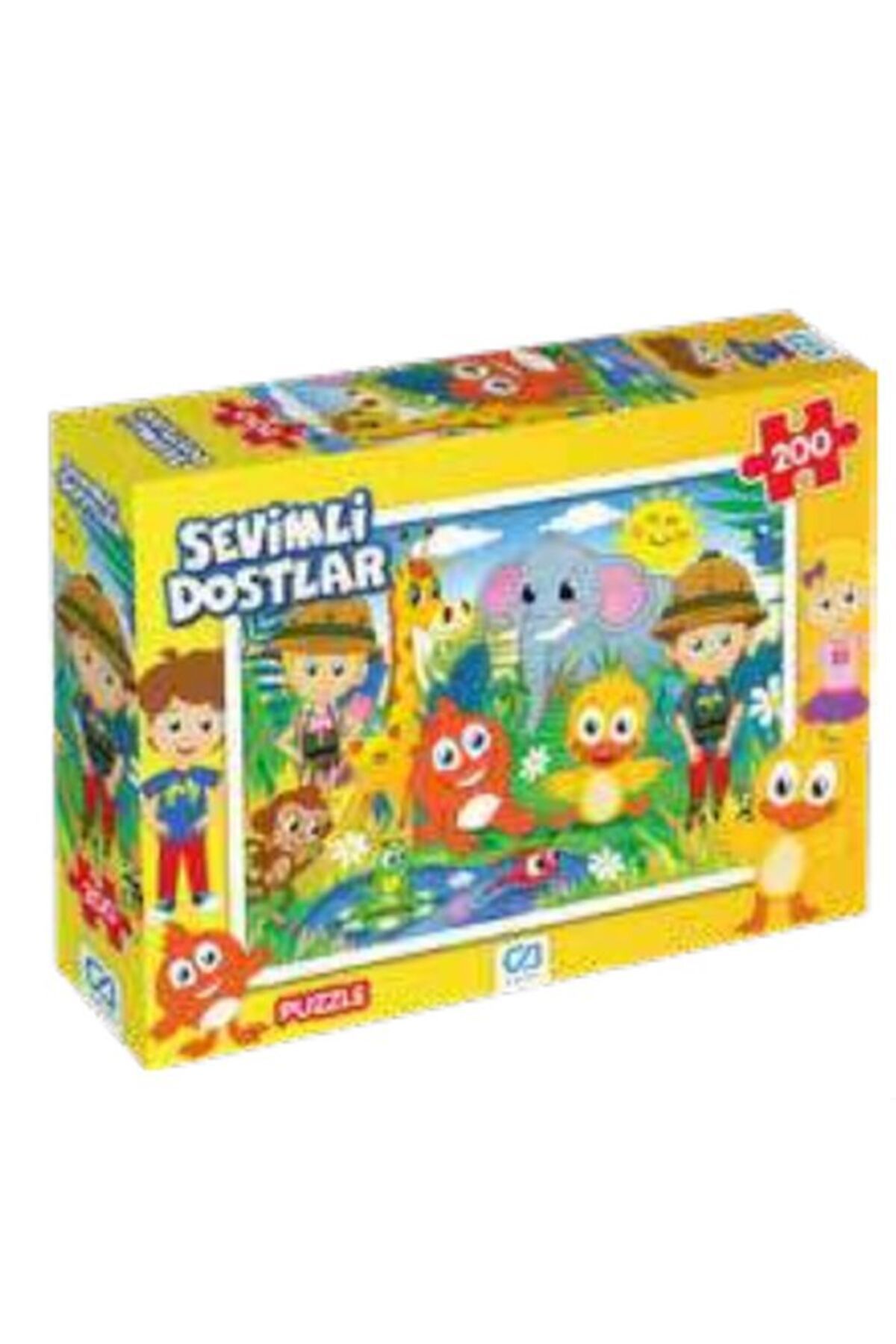 CA Games Sevimli Dostlar Puzzle 200