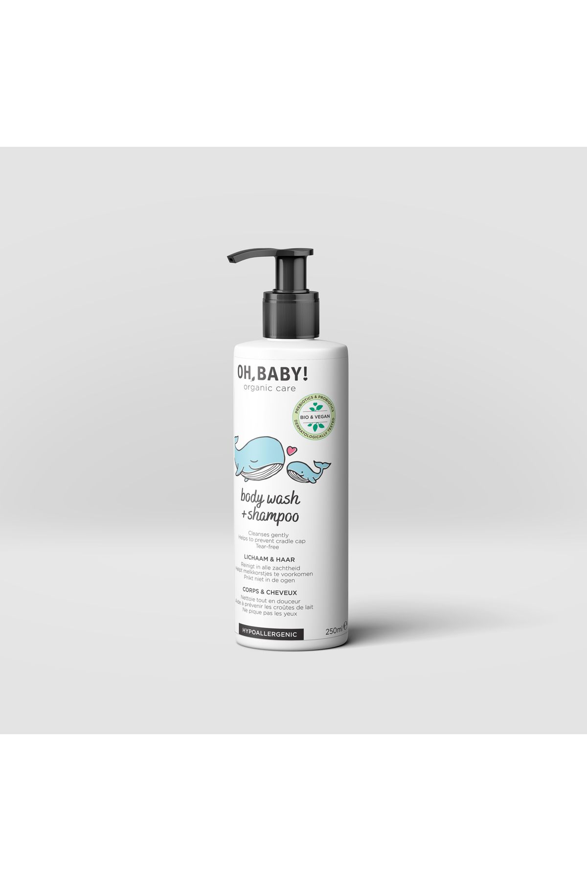 OH BABY Bebek Saç ve Vücut Şampuanı - 250 ml
