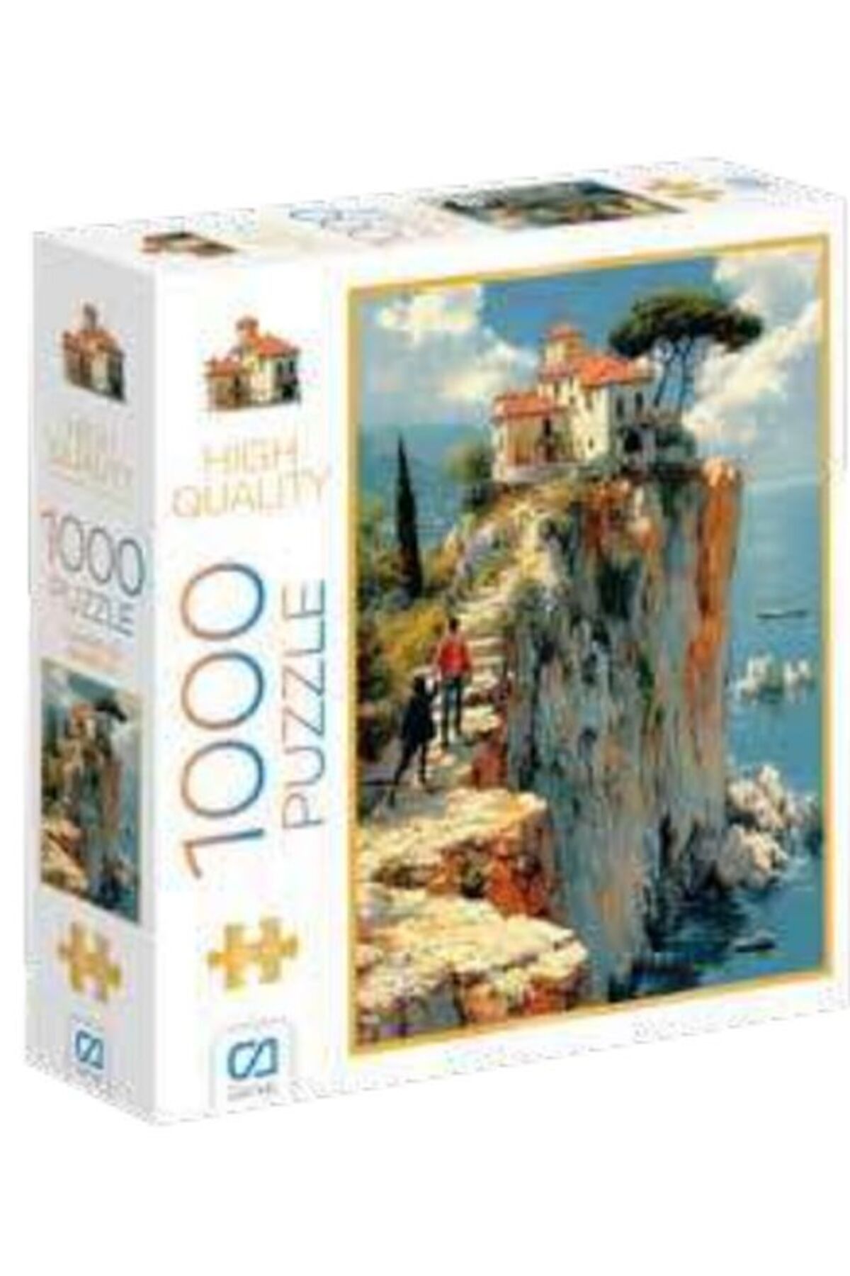 CA Games Tepedeki Ev Puzzle 1000