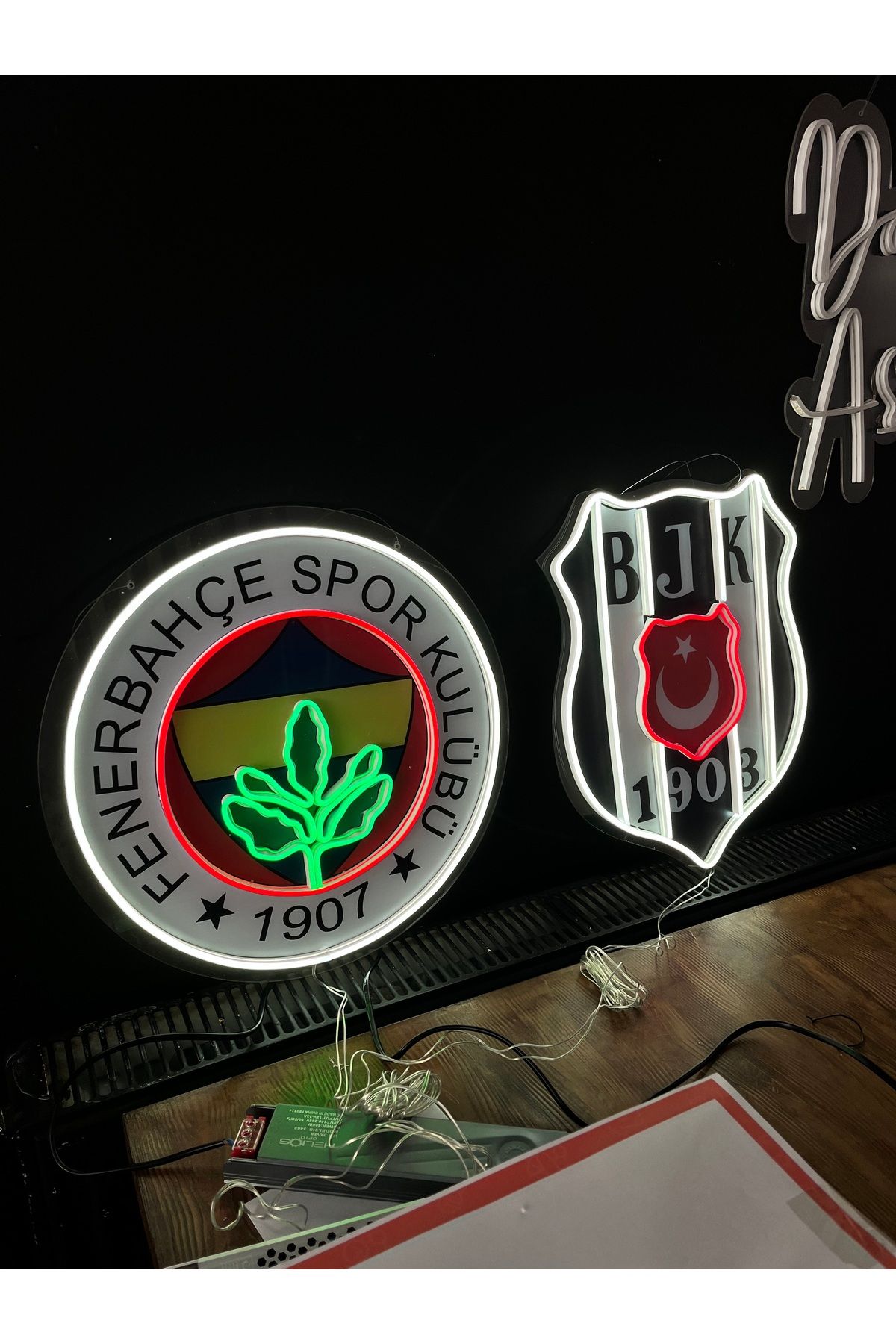 Neon led taraftar