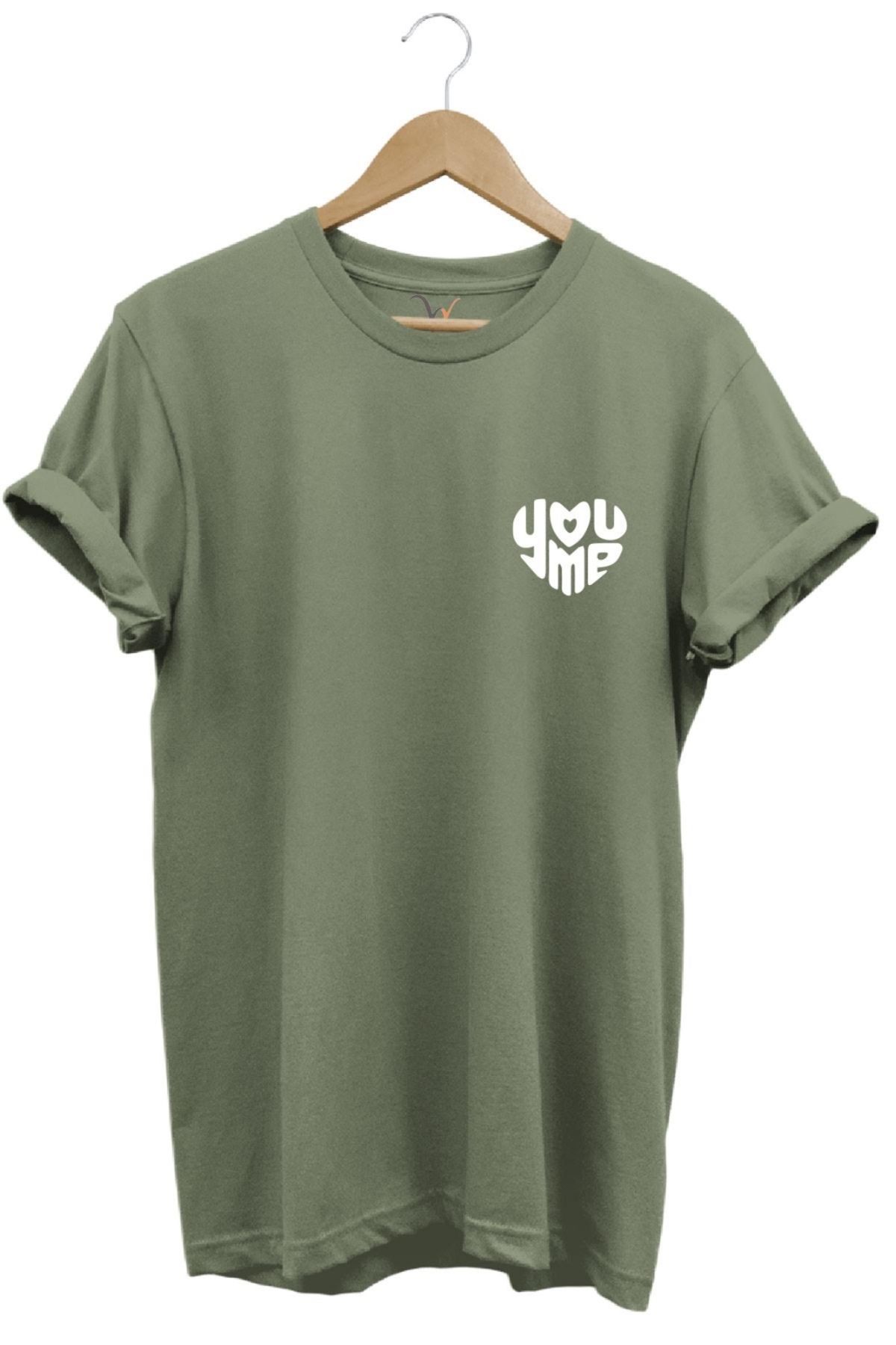 MODA Minimalist Unisex %100 Pamuk Bisiklet Yaka Basic T-shirt