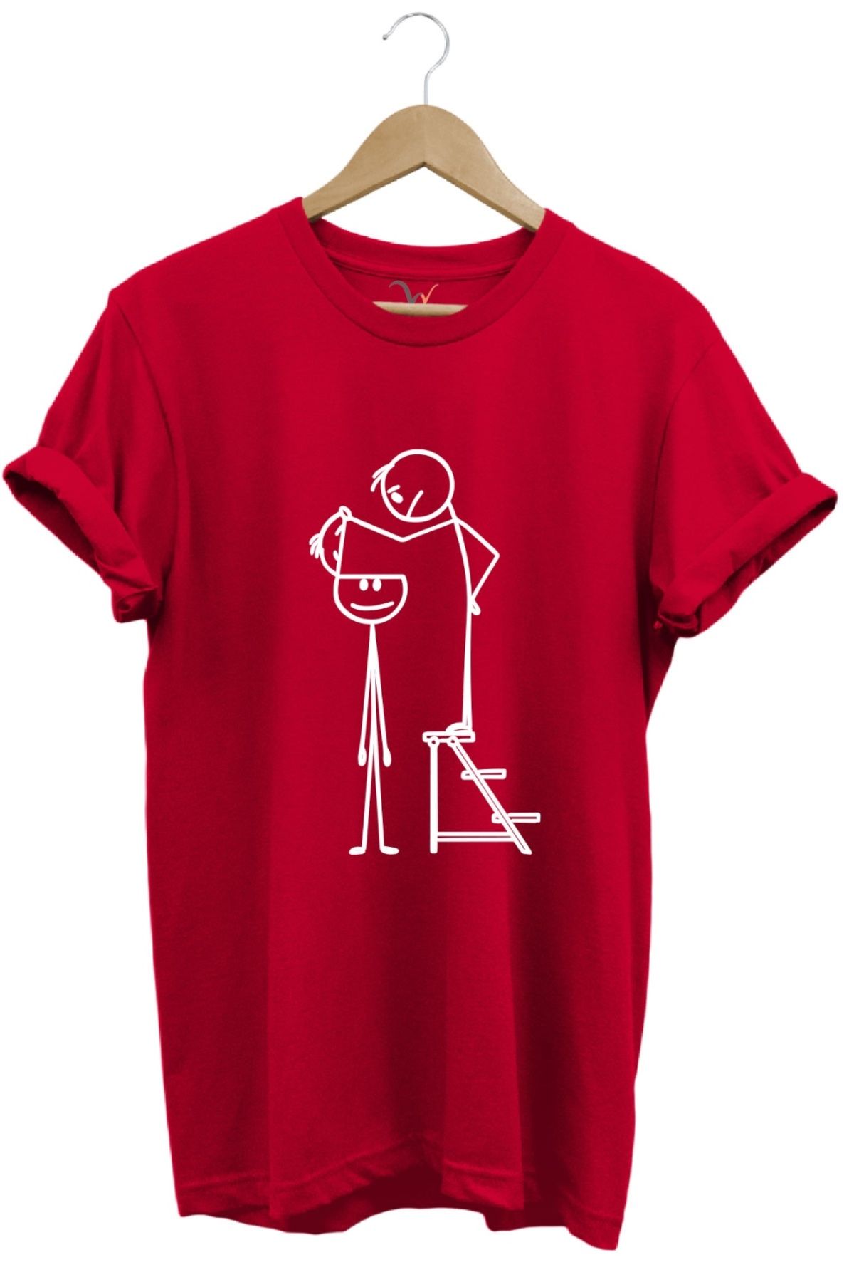 onsrawear Unisex İllüstrasyon Baskılı Günlük %100 Pamuk T-Shirt
