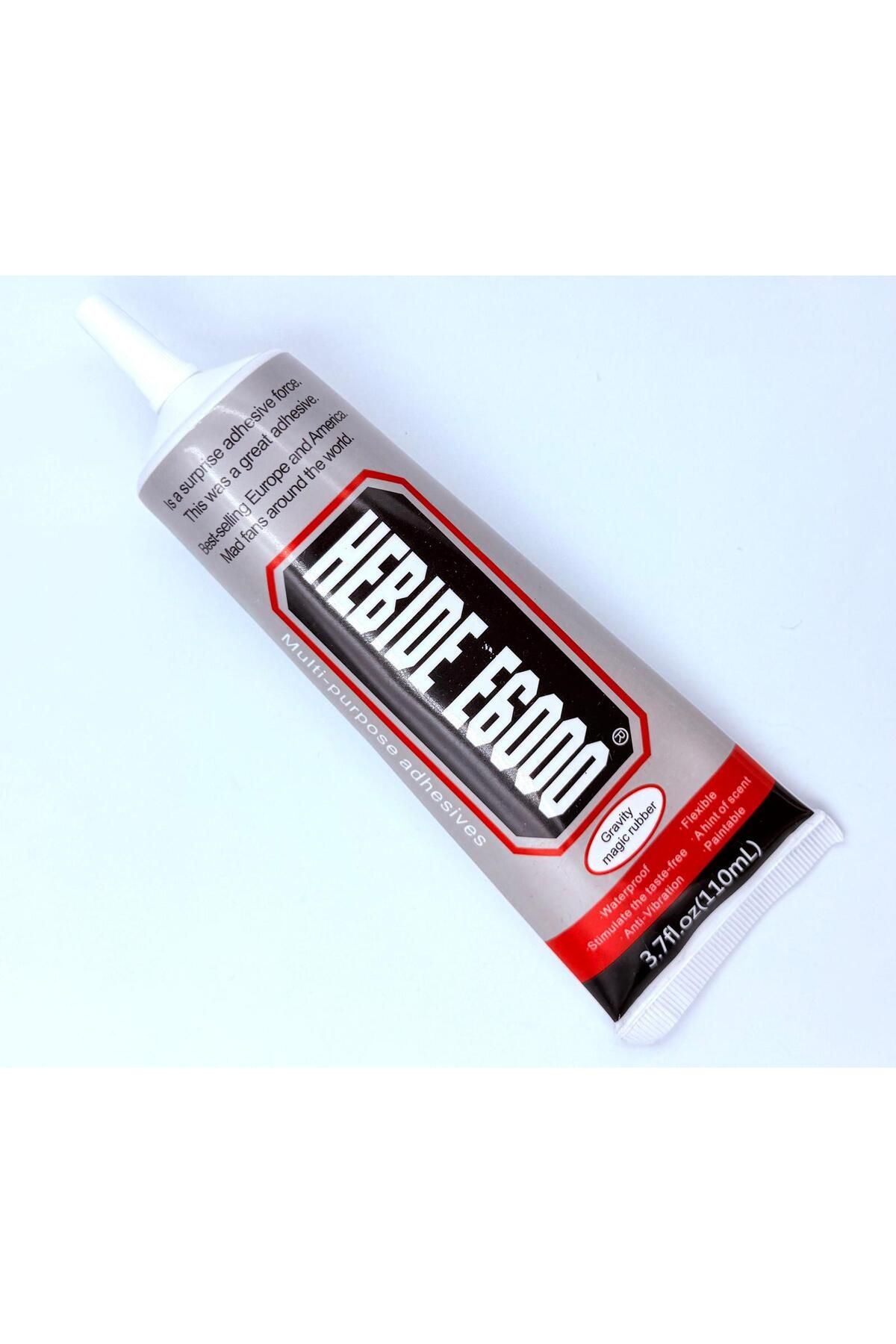 yiğit aksesuar HEBİDE E6000 Şeffaf Taş Yapıştırıcısı - 110ml