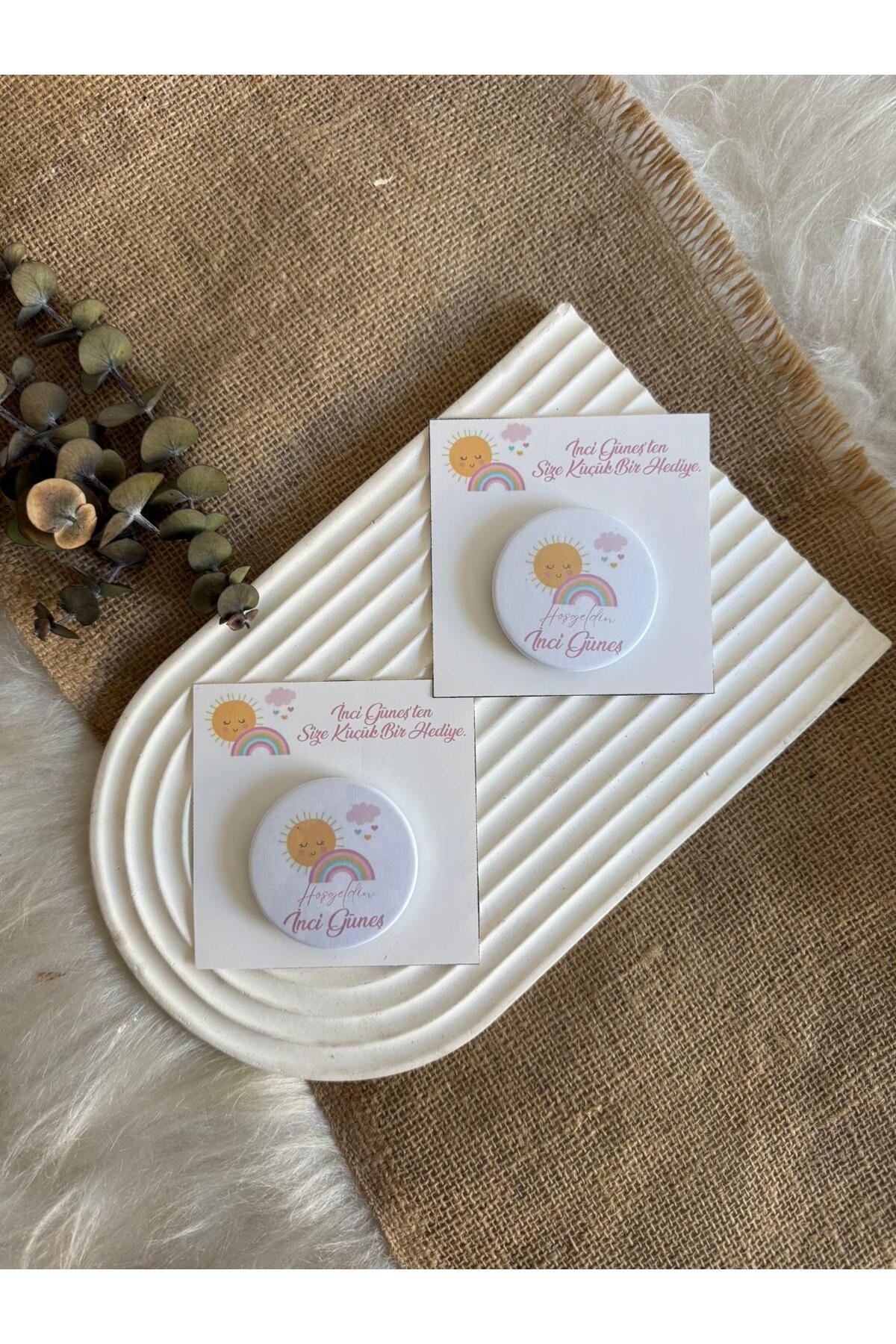 Karudesignn 10 Adet Bebek Hediyelik Açacak Magnet