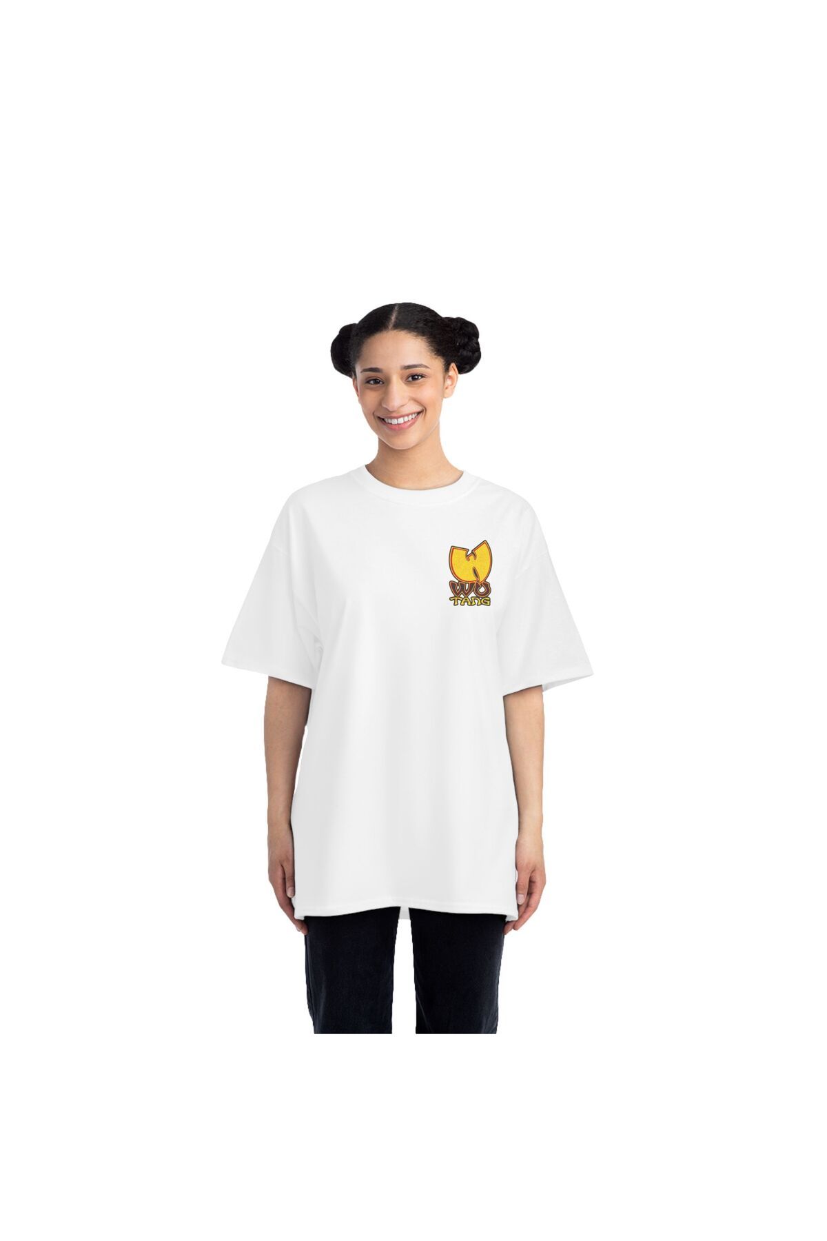 Etoile Studio Wu Tang Owersize Bisiklet Yaka %100 Pamuk Rahat Kalıp Unisex Tişört