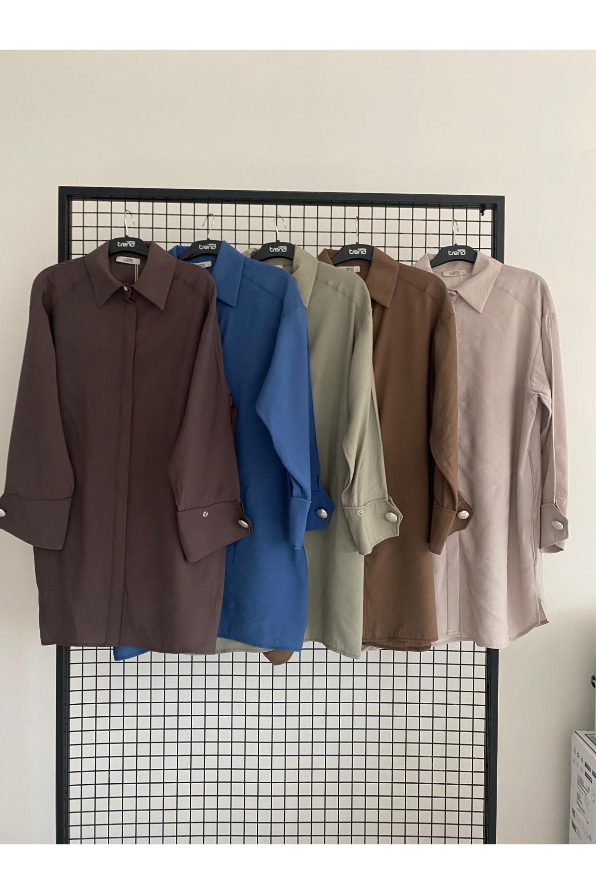 Armine Trend Gizli Düğmeli Tunik MODAAYKA 25DSB4106