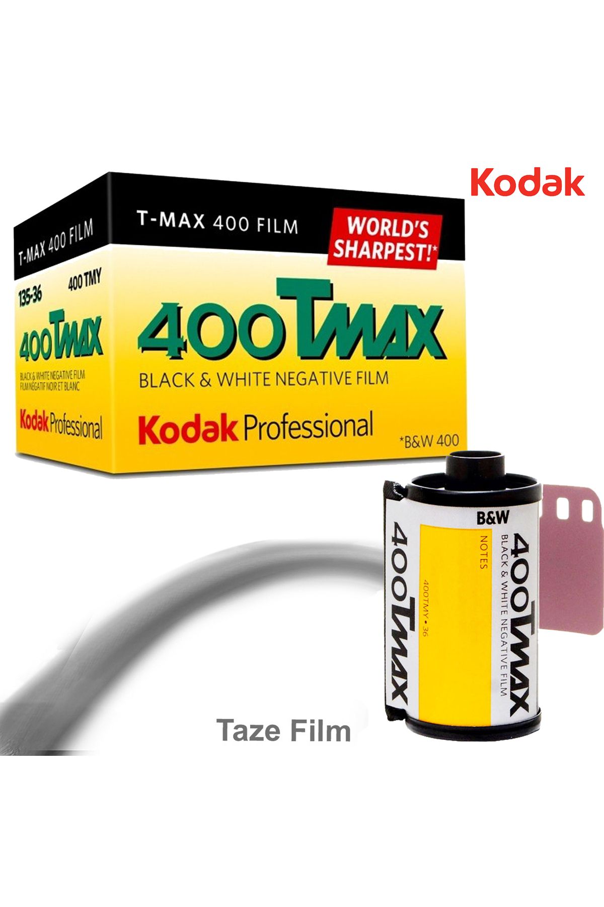 Kodak Tmax 400analog Professionel Siyah Beyaz film 01-2027 tarihli fotoğraf filmi