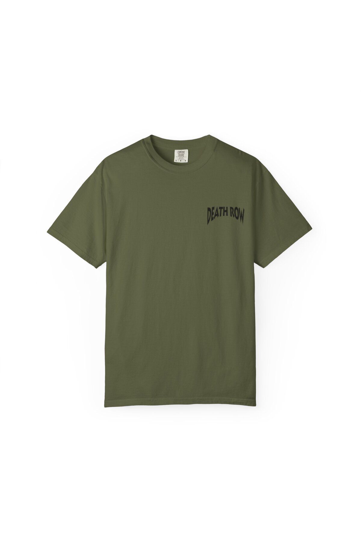 Etoile Studio Death Row Owersize Bisiklet Yaka %100 Pamuk Rahat Kalıp Unisex Tişört