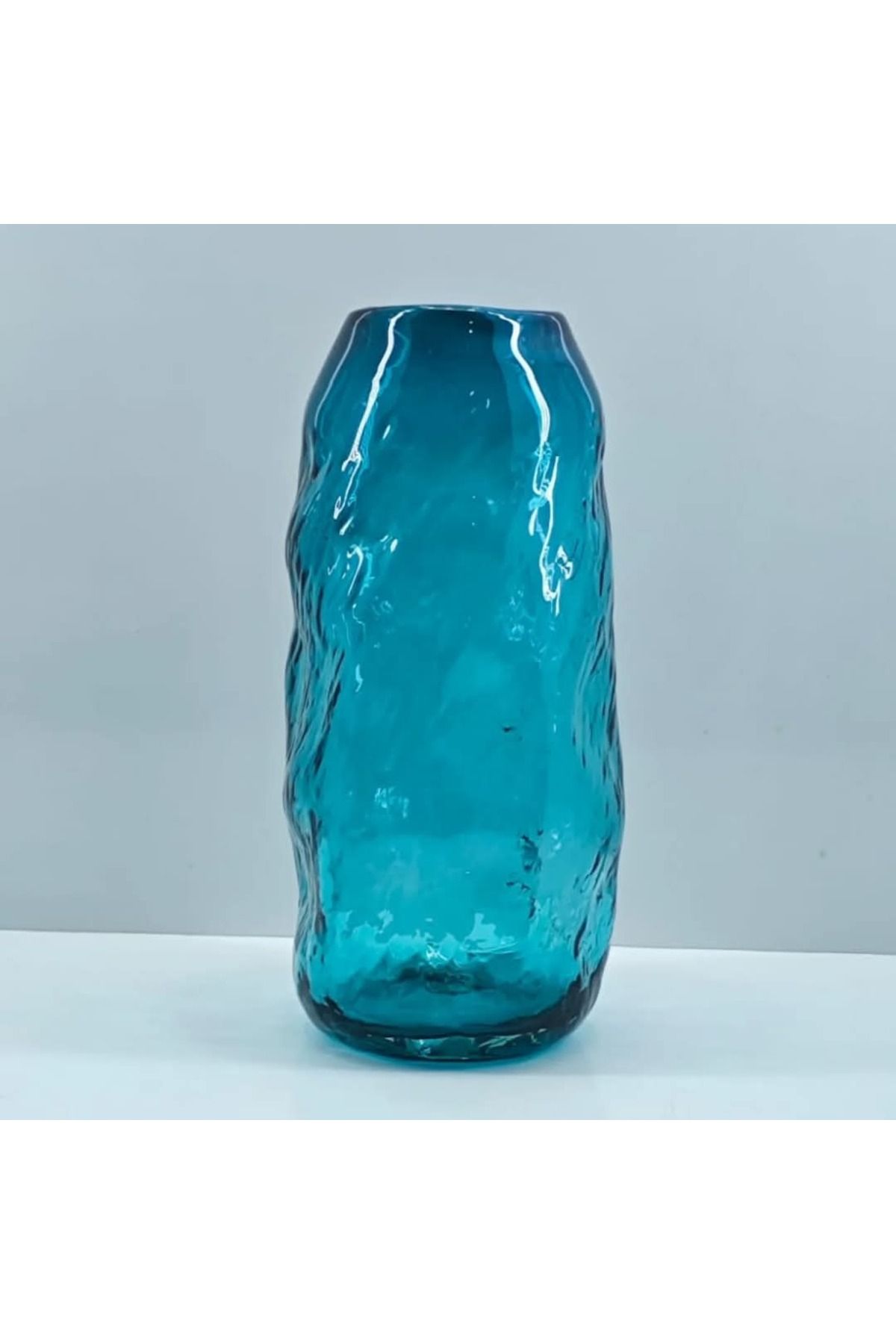 MeMy Design Üfleme Cam Özel Tasarım Uzun Cam Vazo