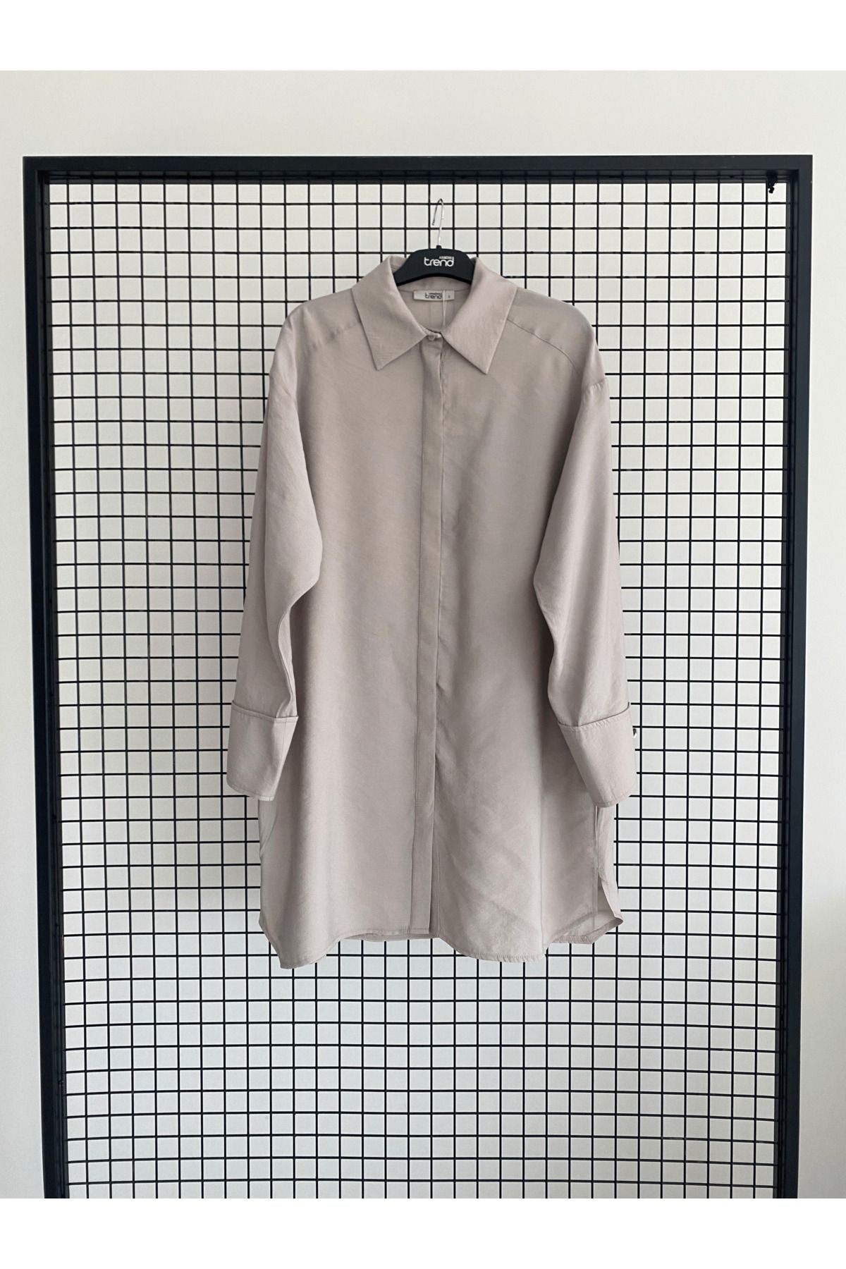 Armine Trend Gizli Düğmeli Tunik MODAAYKA 25DSB4106