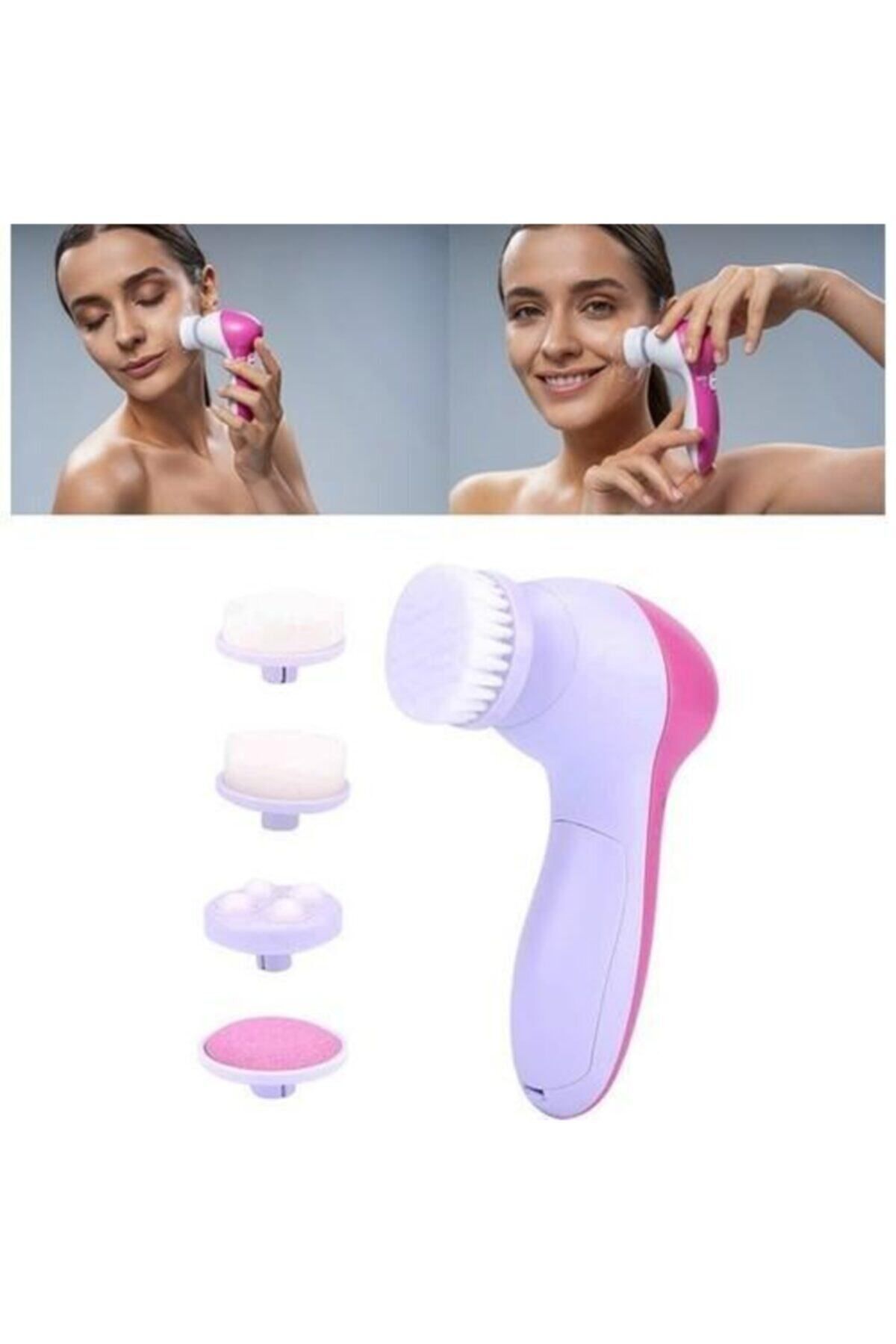 KAİZEN 5 in 1 Yüz Temizleme Cihazı & Yeşim Taşı Masaj Aleti