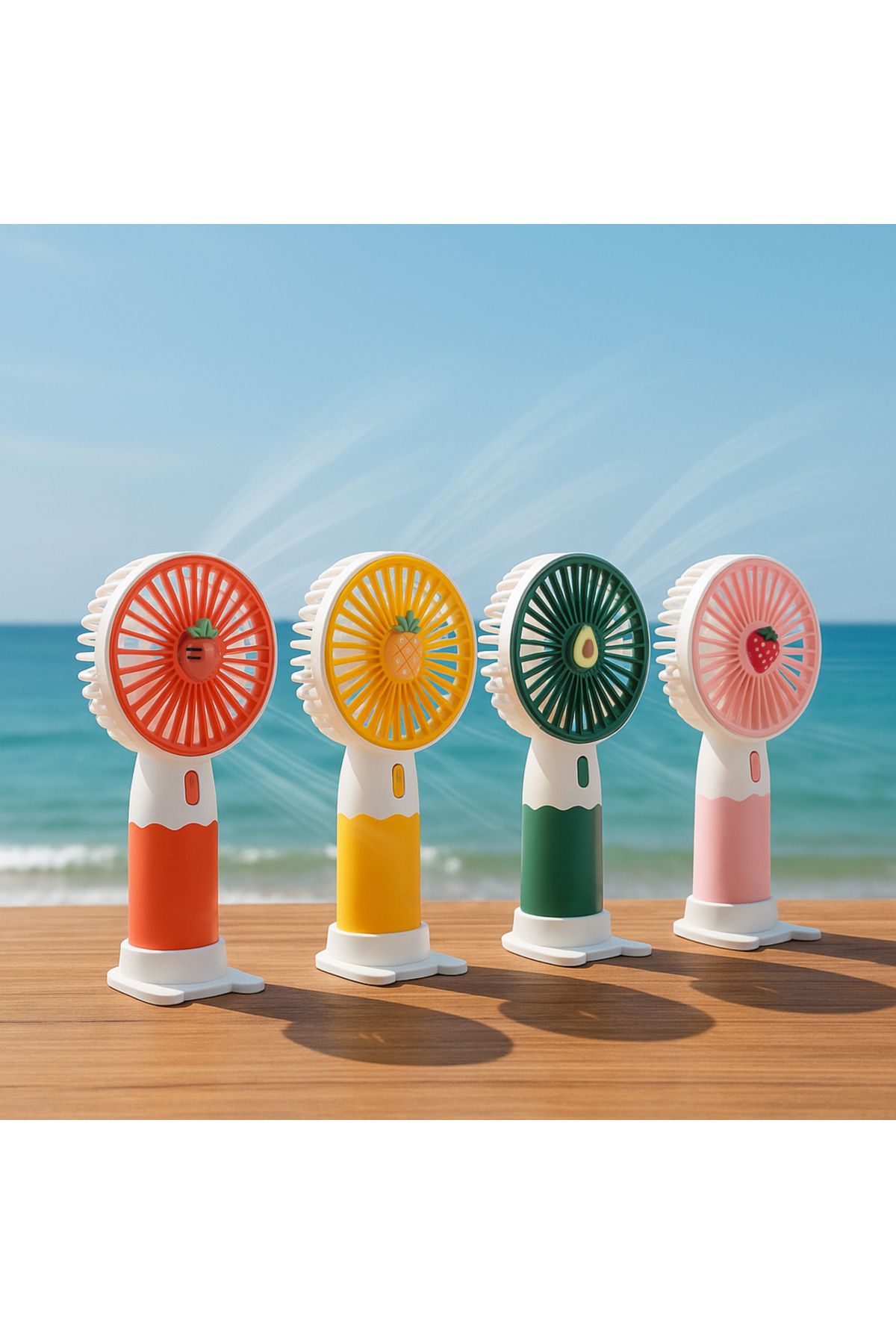 blueseed Taşınabilir fruit şarjlı mini fan