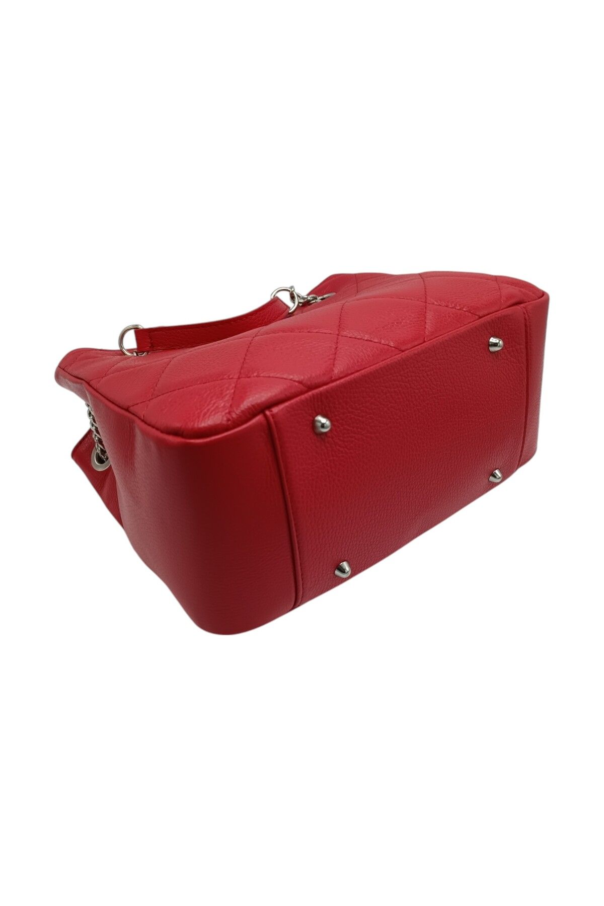 EVoStyle-EVoStyle JQ34 Women's Bag, Italian Genuine Leather, 32 x 25 x 14.5 cm, Red 5