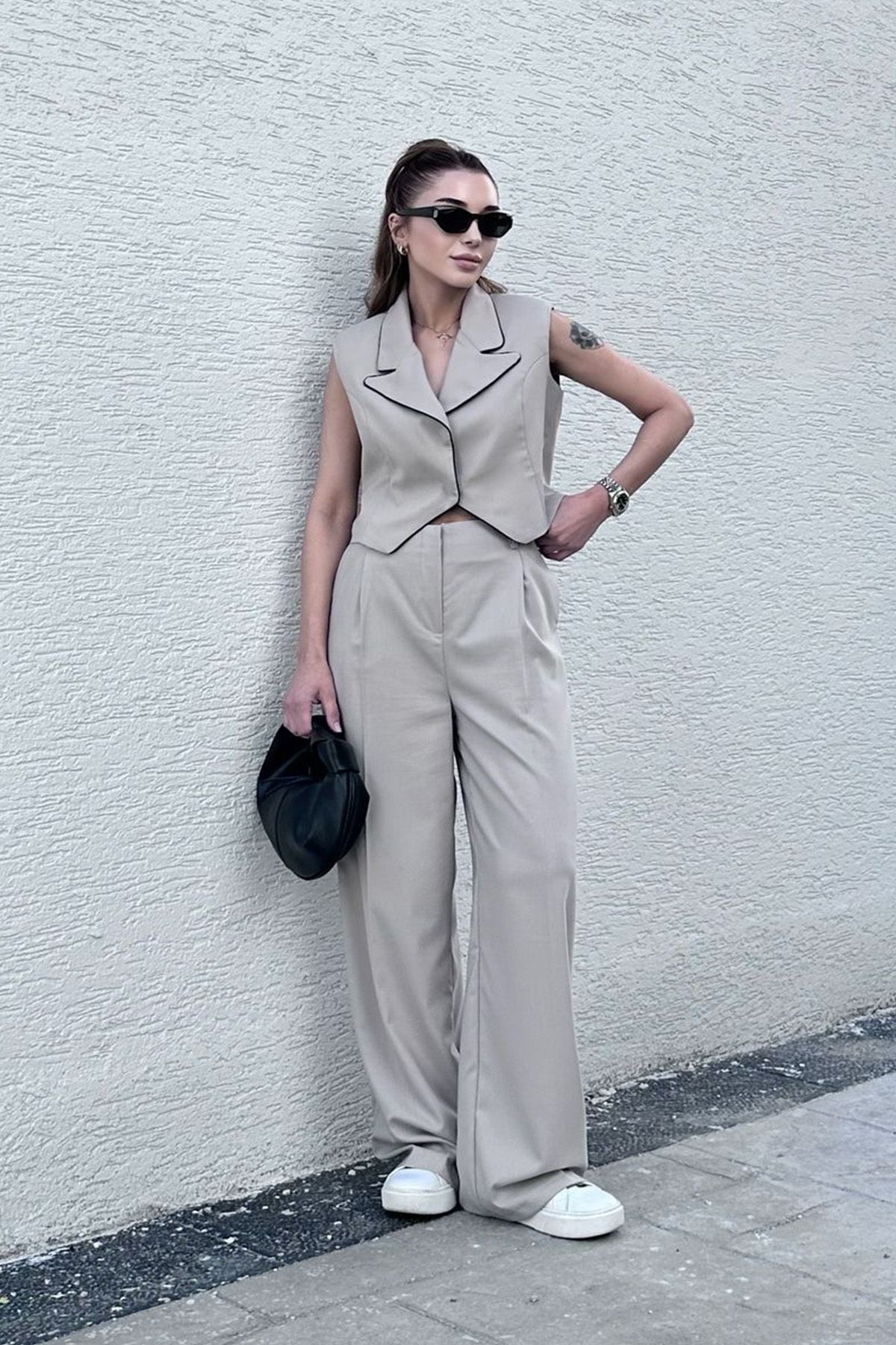 Modamesta Premium Cloys Yelek Pantolon Takım