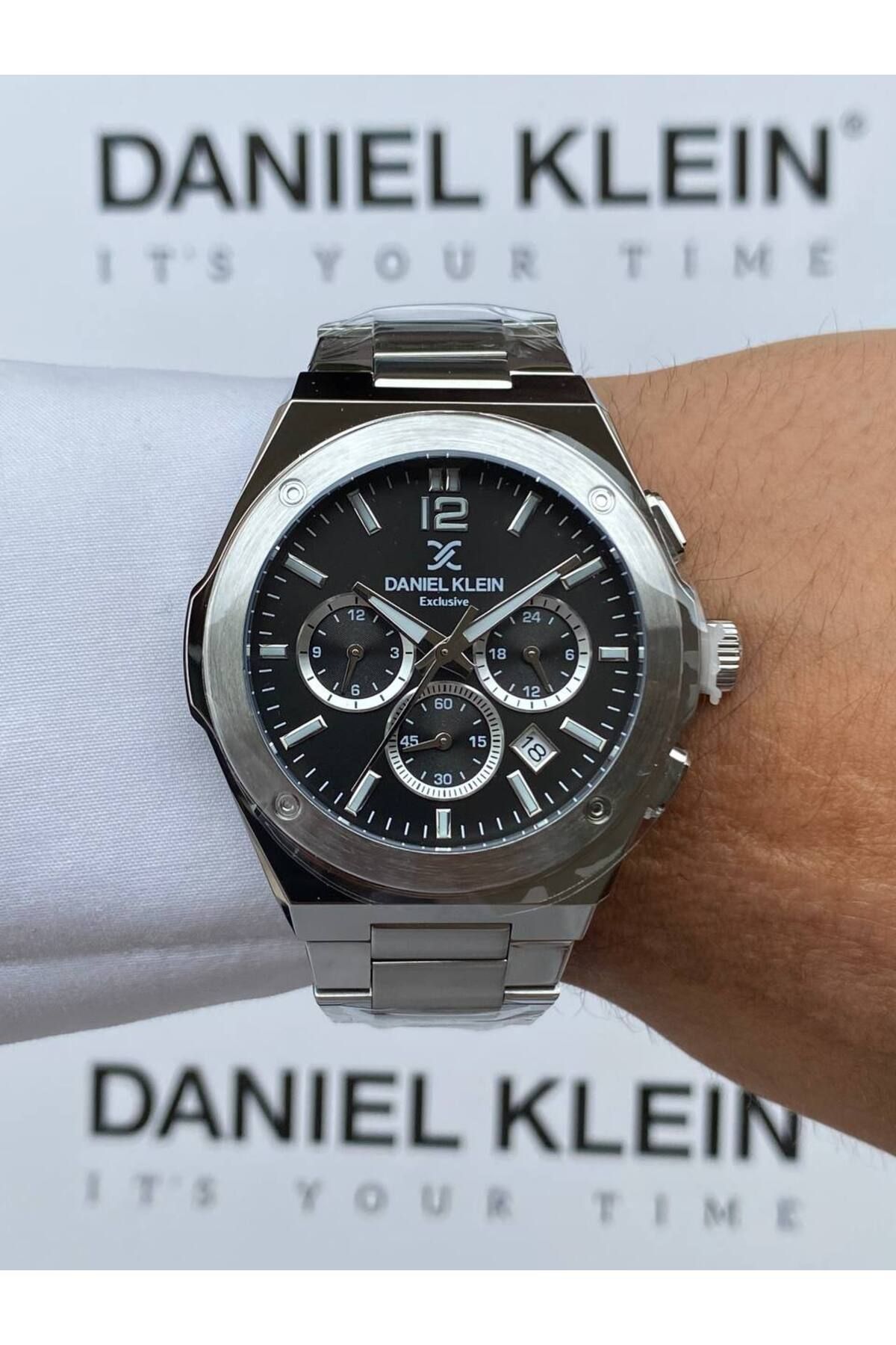 Daniel Klein Çelik Kordonlu Erkek Kol Saati DK.1.14010-1