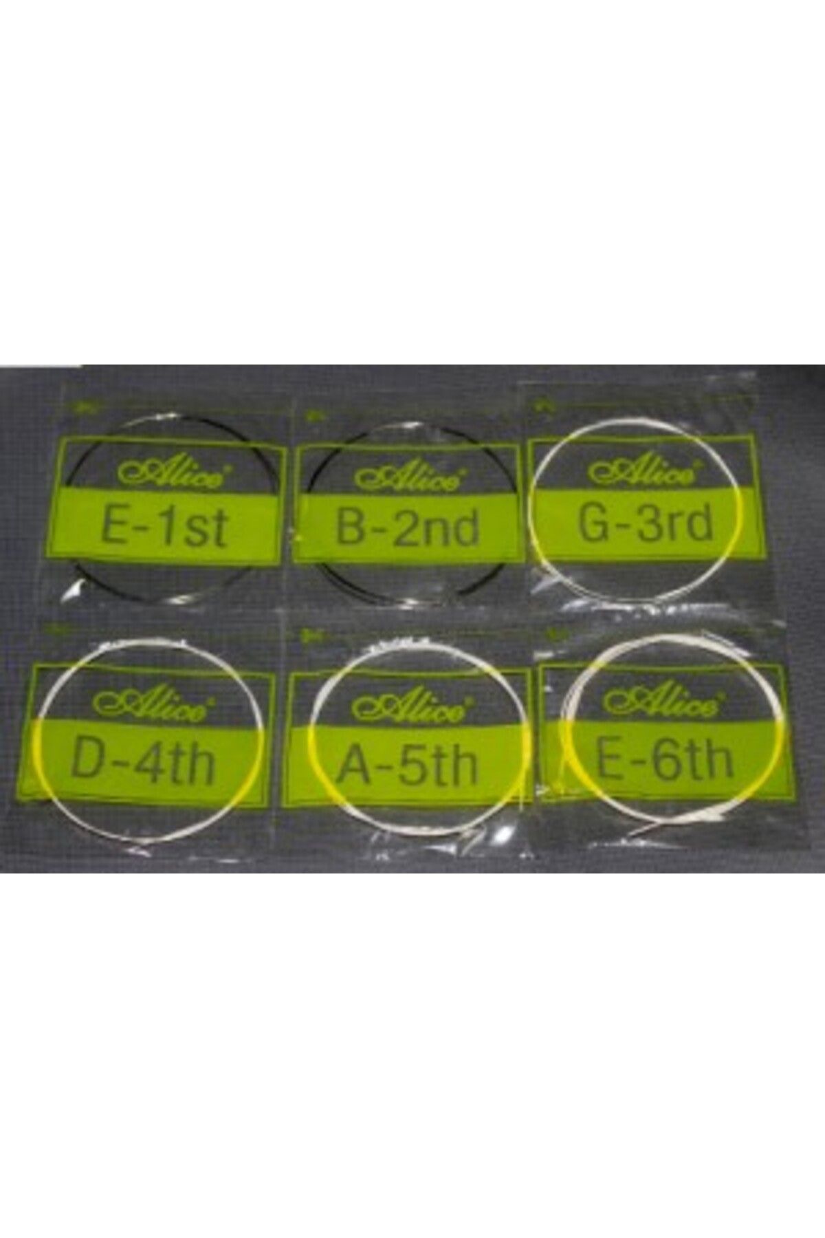 Alice-Alice A306 XL Extra Light Acoustic Guitar Strings 4