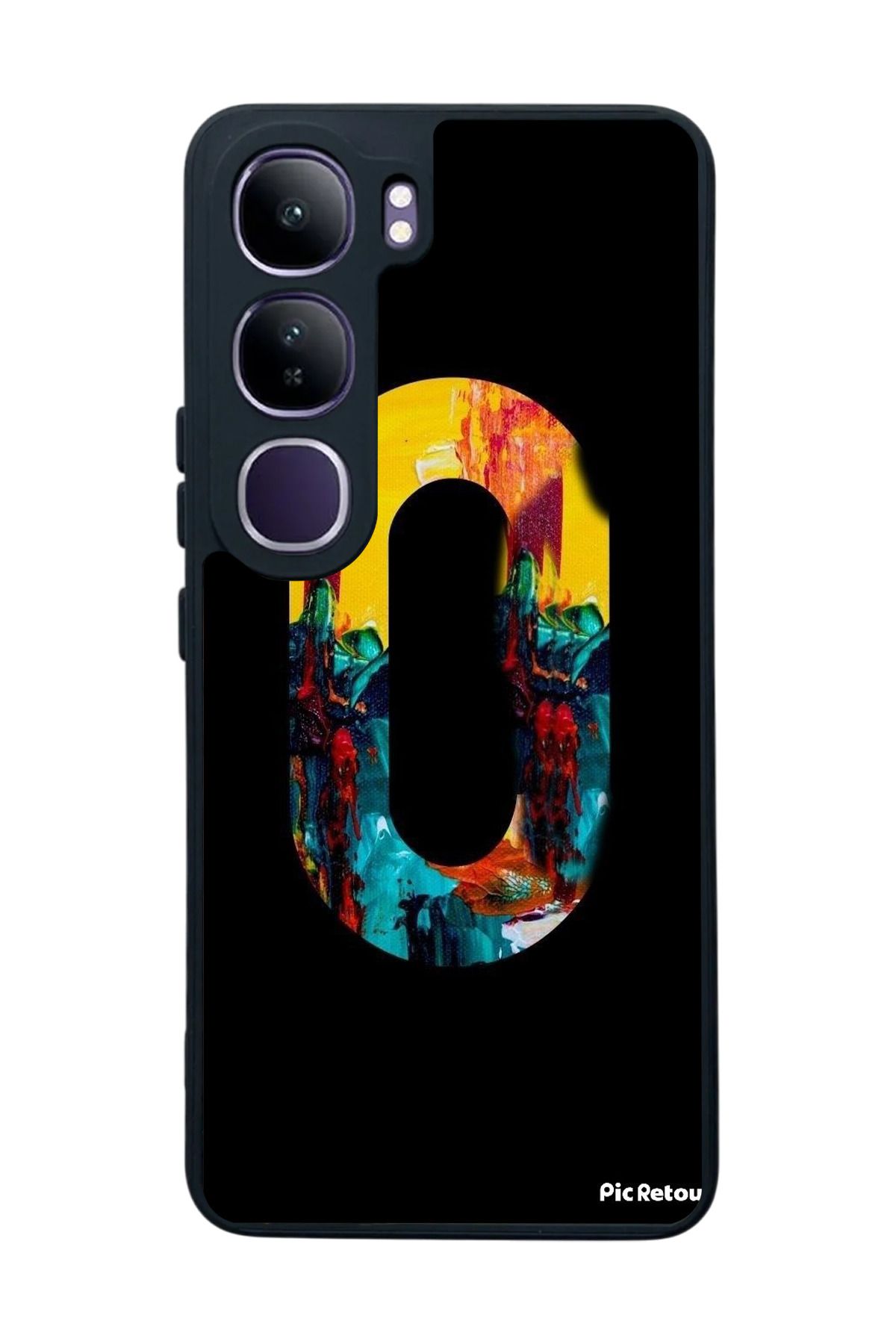 BGAKSESUAR Vivo V40 Lite Uyumlu Mat Siyah Kılıf – Yumuşak Silikon, Koruyucu, Şok Emici Kapak