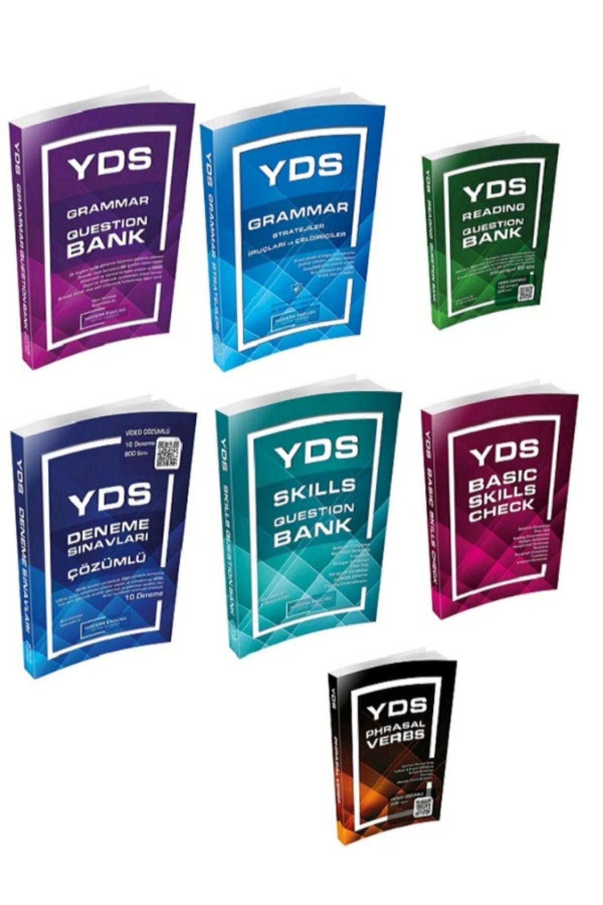 Modern English YDS Full Paket Konu Soru Deneme Kelime ( 7 Kitap )