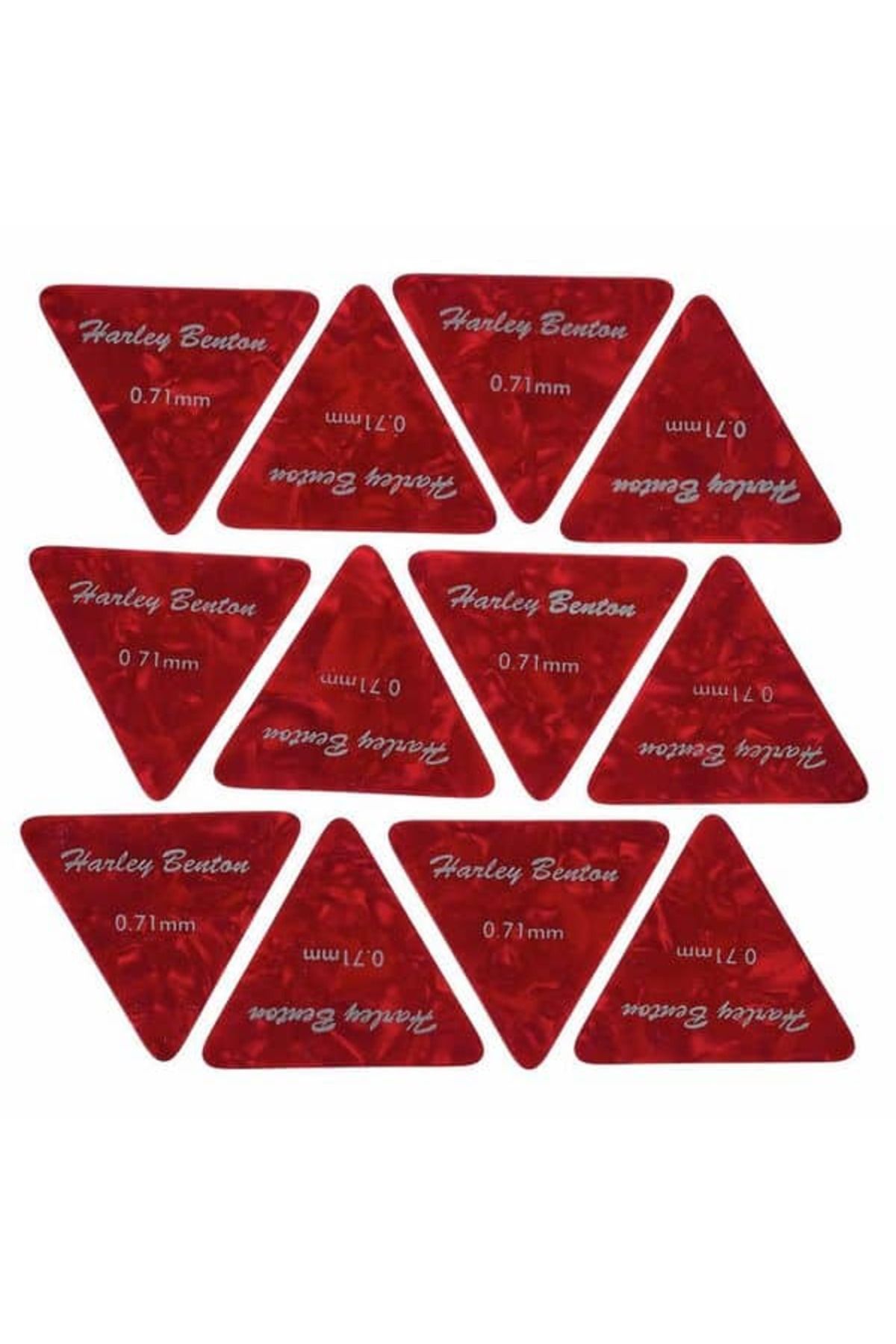 Harley Benton Pene Chitara Harley Benton Big Triangle Pick Set 0.71 - One Size