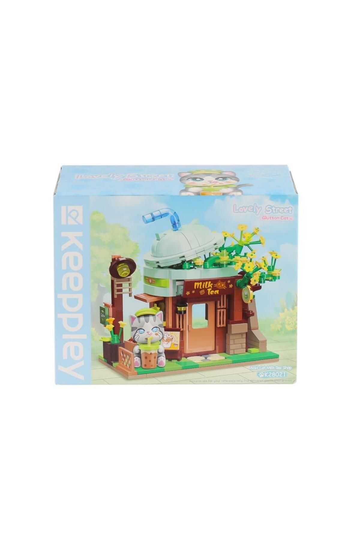 NessiWorld KP-28021 Keeppley Milk Tea Shop Blok Seti -Vagon life