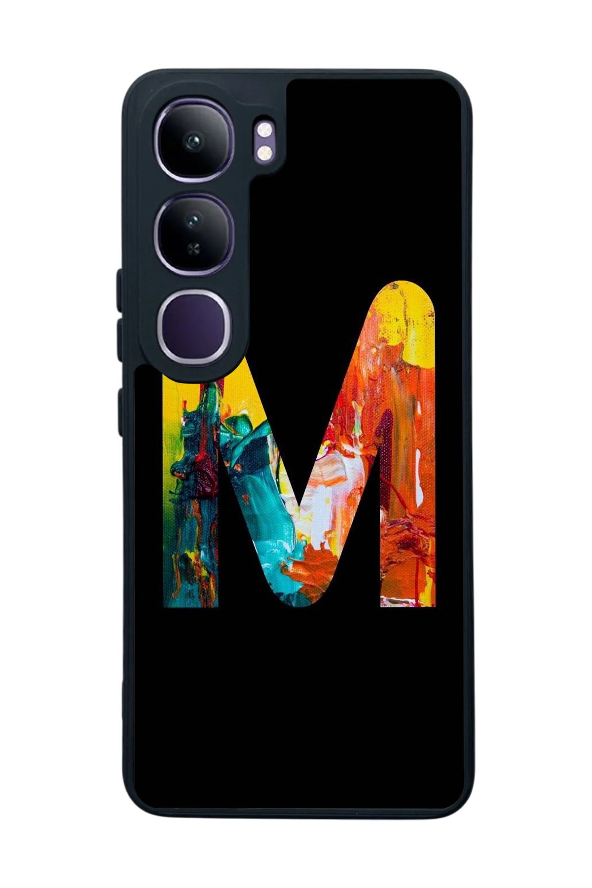 BGAKSESUAR Vivo V40 Lite Uyumlu Mat Siyah Kılıf – Yumuşak Silikon, Koruyucu, Şok Emici Kapak
