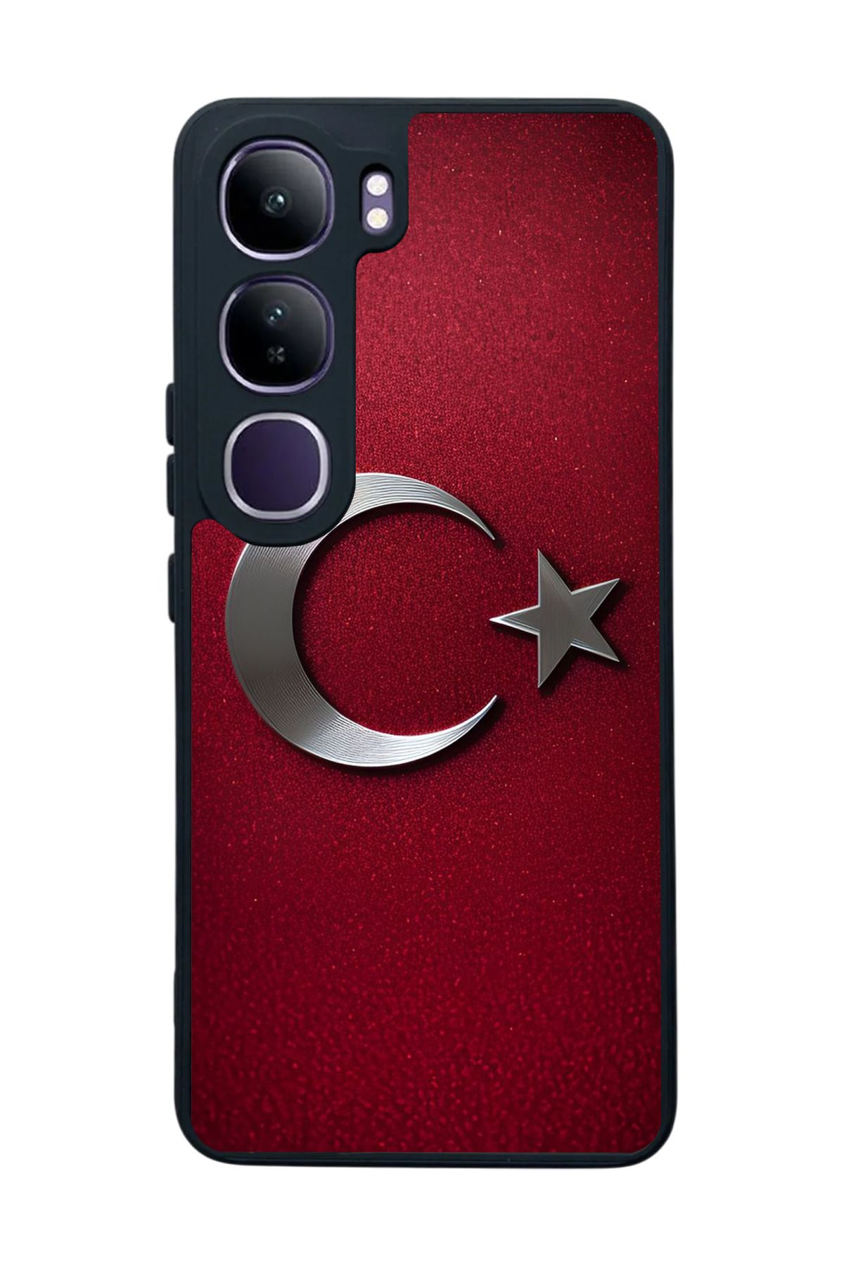BGAKSESUAR Vivo V40 Lite Uyumlu Mat Siyah Kılıf – Yumuşak Silikon, Koruyucu, Şok Emici Kapak