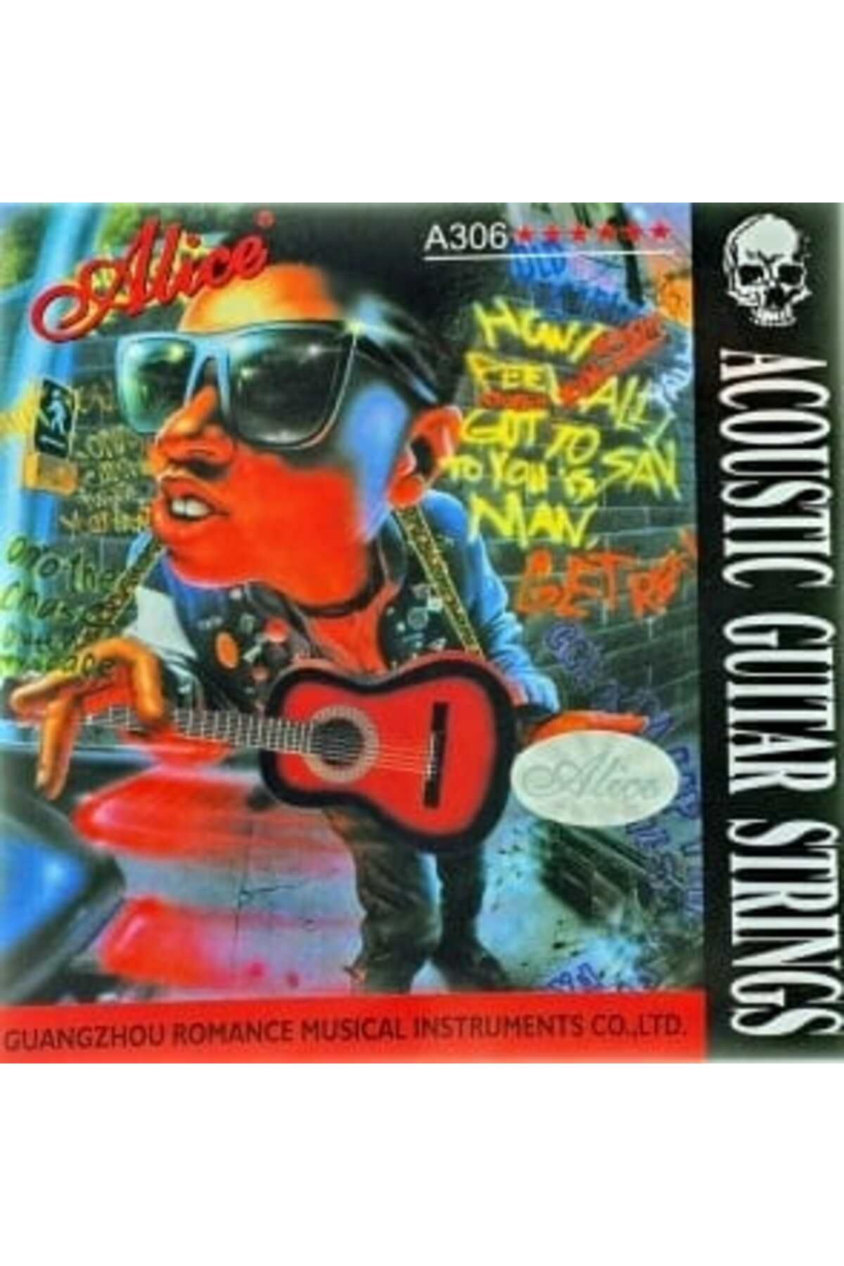 Alice-Alice A306 XL Extra Light Acoustic Guitar Strings 1