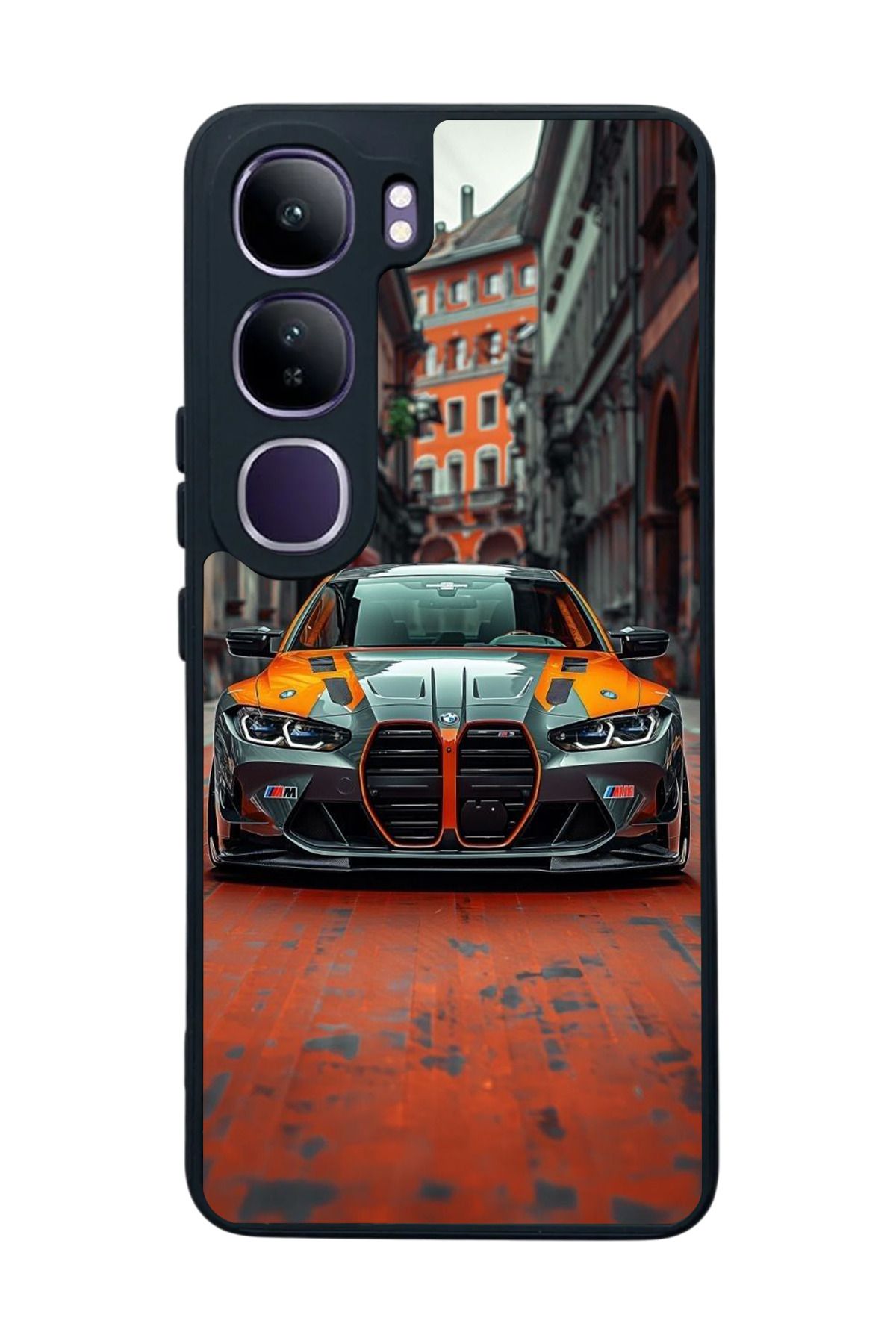 BGAKSESUAR Vivo V40 Lite Uyumlu Mat Siyah Kılıf – Yumuşak Silikon, Koruyucu, Şok Emici Kapak
