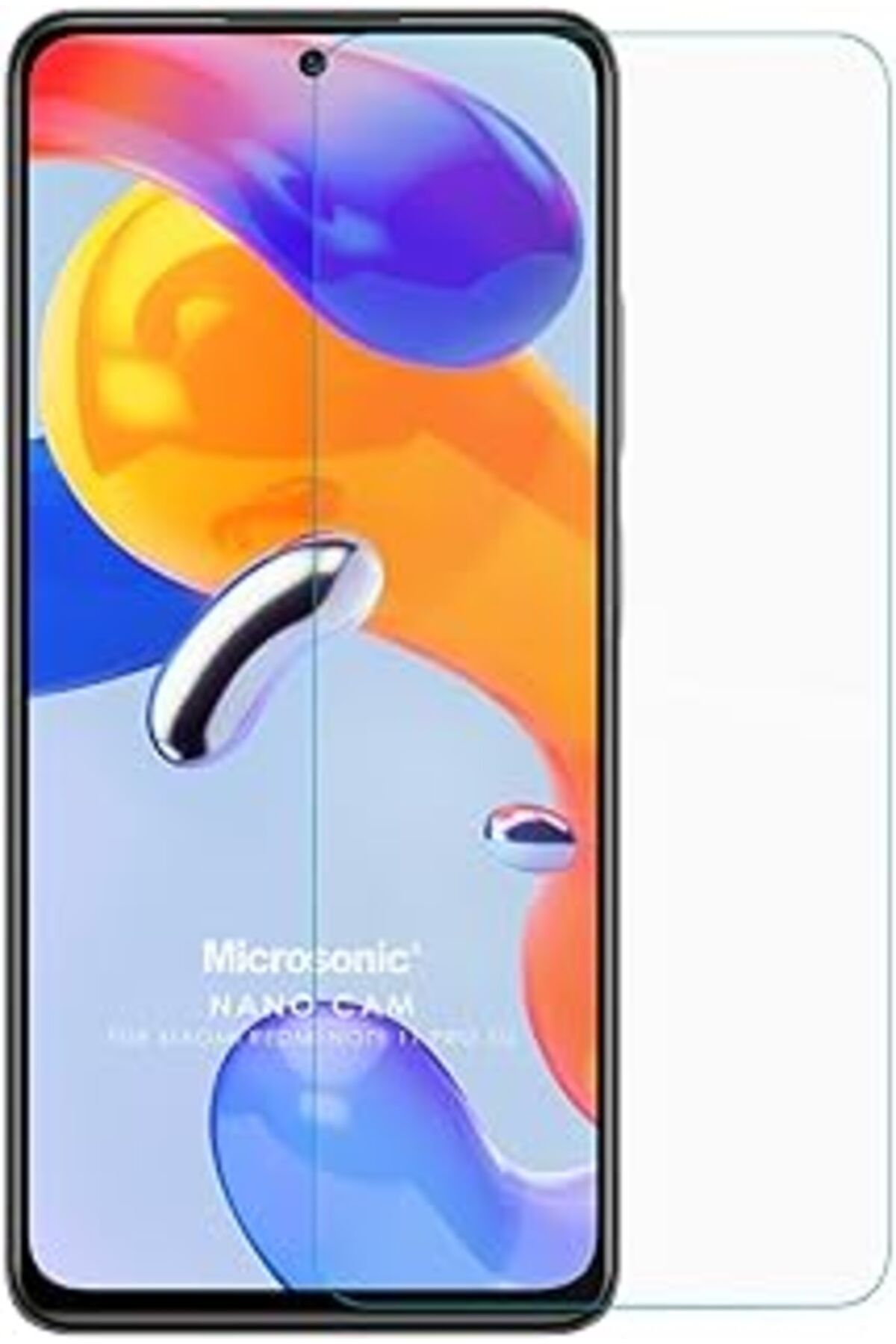 Pİ GLOBAL Microsonic Xiaomi Redmi Note 11 Pro 5G Nano Glass Cam Ekran Koruyucu [Redmi Note 11 Pro 5G Ile Uyum