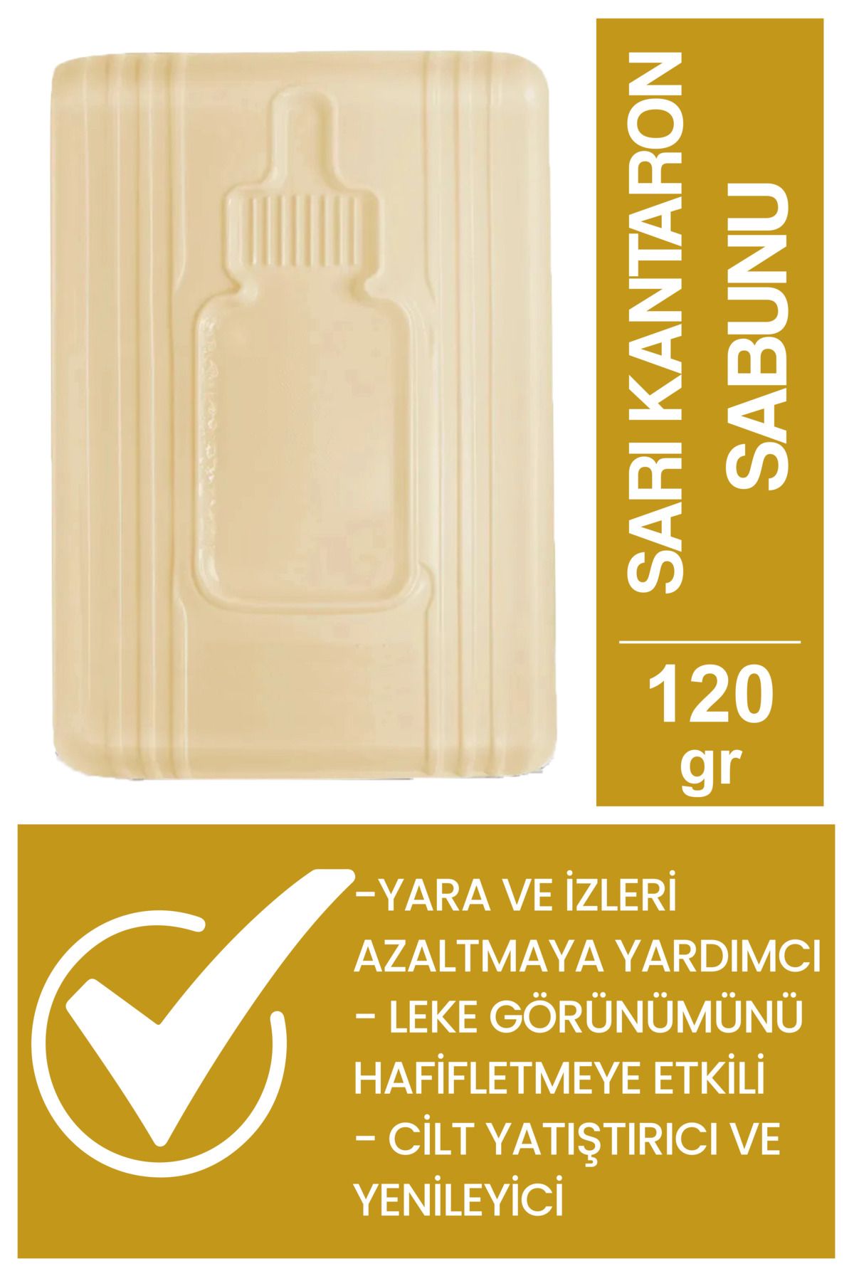Luga Sarı Kantaron Sabunu | Yara ve İzleri ve Cilt Bariyer Onarıcı Yüz Sabunu 120 gr