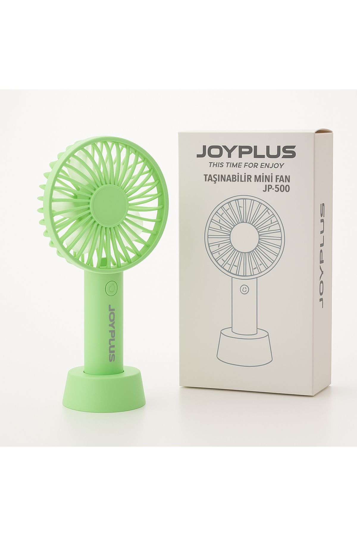 joyplus Taşınabilir 3 kademeli şarjlı minifan