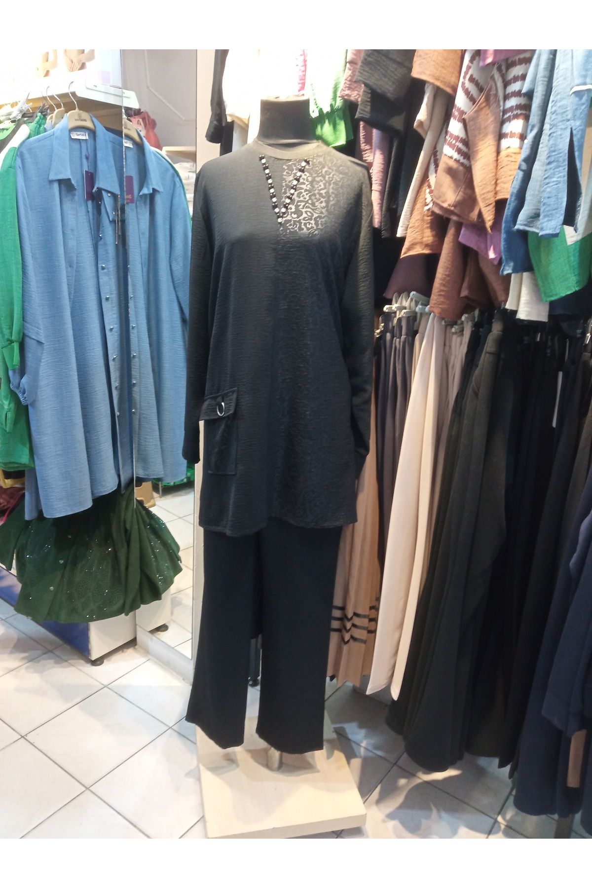MODA Pantolonlu İkili Takım