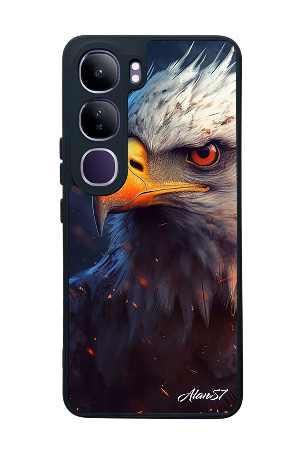 BGAKSESUAR Vivo V40 Lite Uyumlu Mat Siyah Kılıf – Yumuşak Silikon, Koruyucu, Şok Emici Kapak