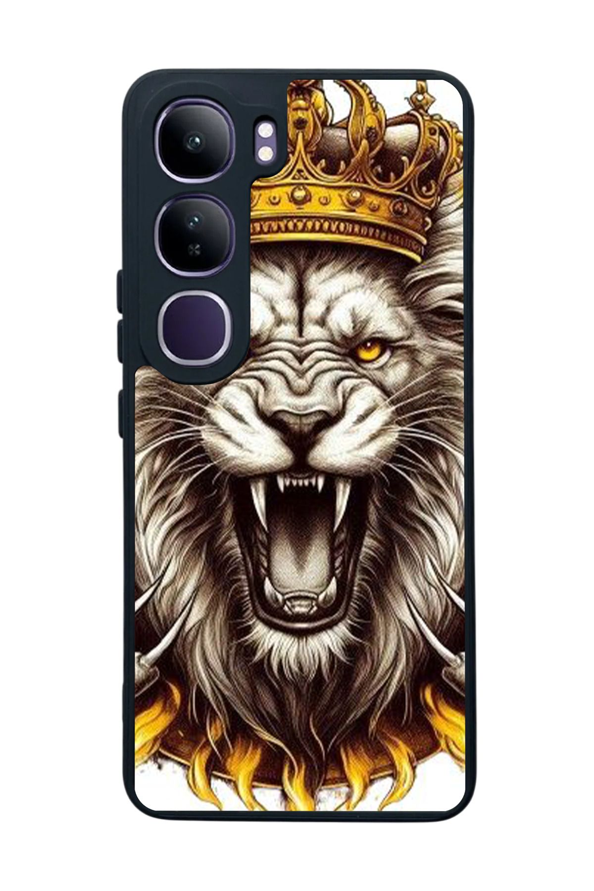 BGAKSESUAR Vivo V40 Lite Uyumlu Mat Siyah Kılıf – Yumuşak Silikon, Koruyucu, Şok Emici Kapak