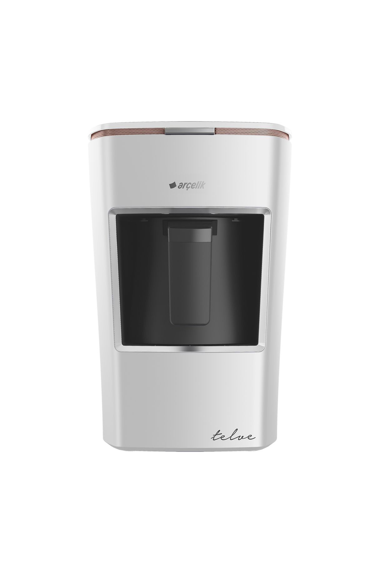 Arçelik K 3300 Mini Telve Beyaz Türk Kahve Makinesi