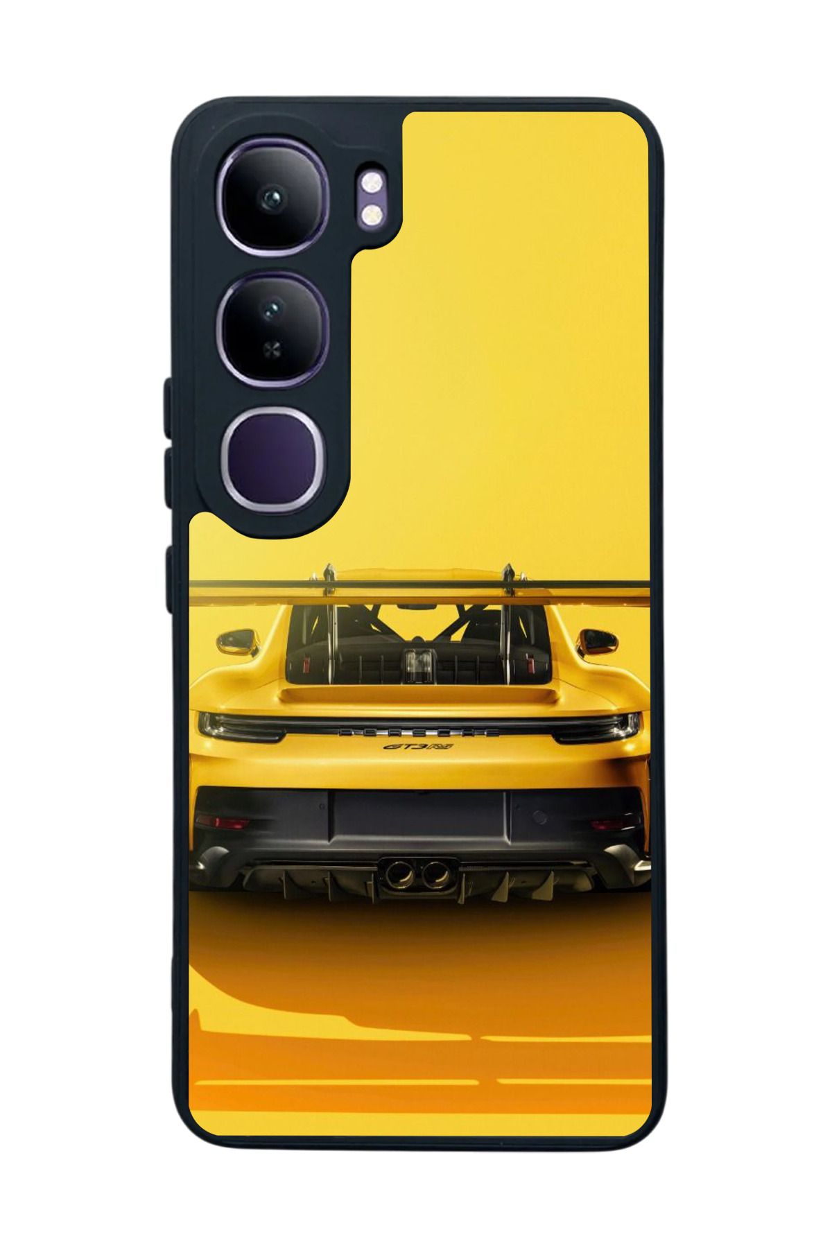 BGAKSESUAR Vivo V40 Lite Uyumlu Mat Siyah Kılıf – Yumuşak Silikon, Koruyucu, Şok Emici Kapak
