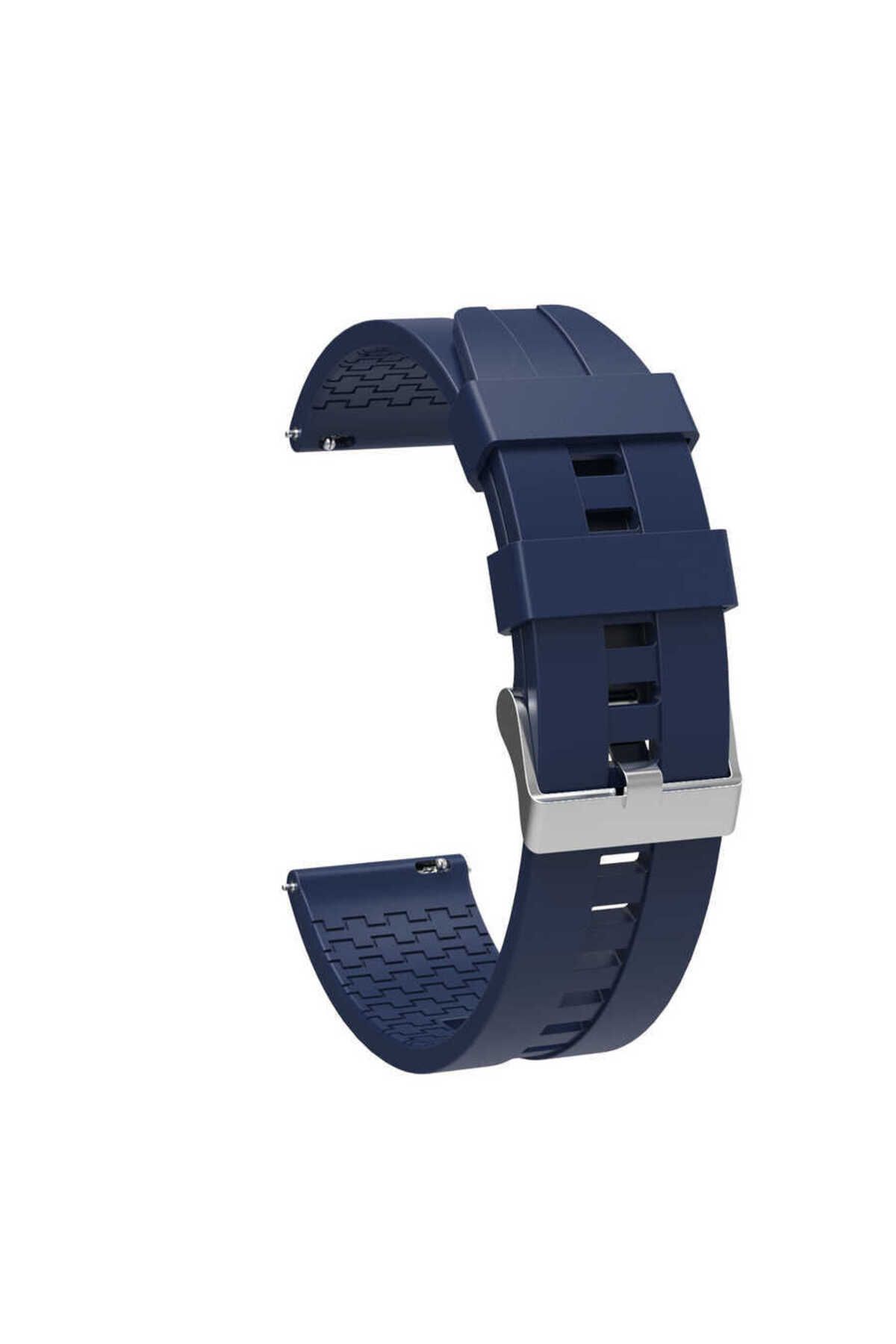 Ummeslem Xiaomi Redmi Watch 5 Active 22 mm KRD-23 22mm için Uyumlu Kayış Kordonu Silikon Kordon