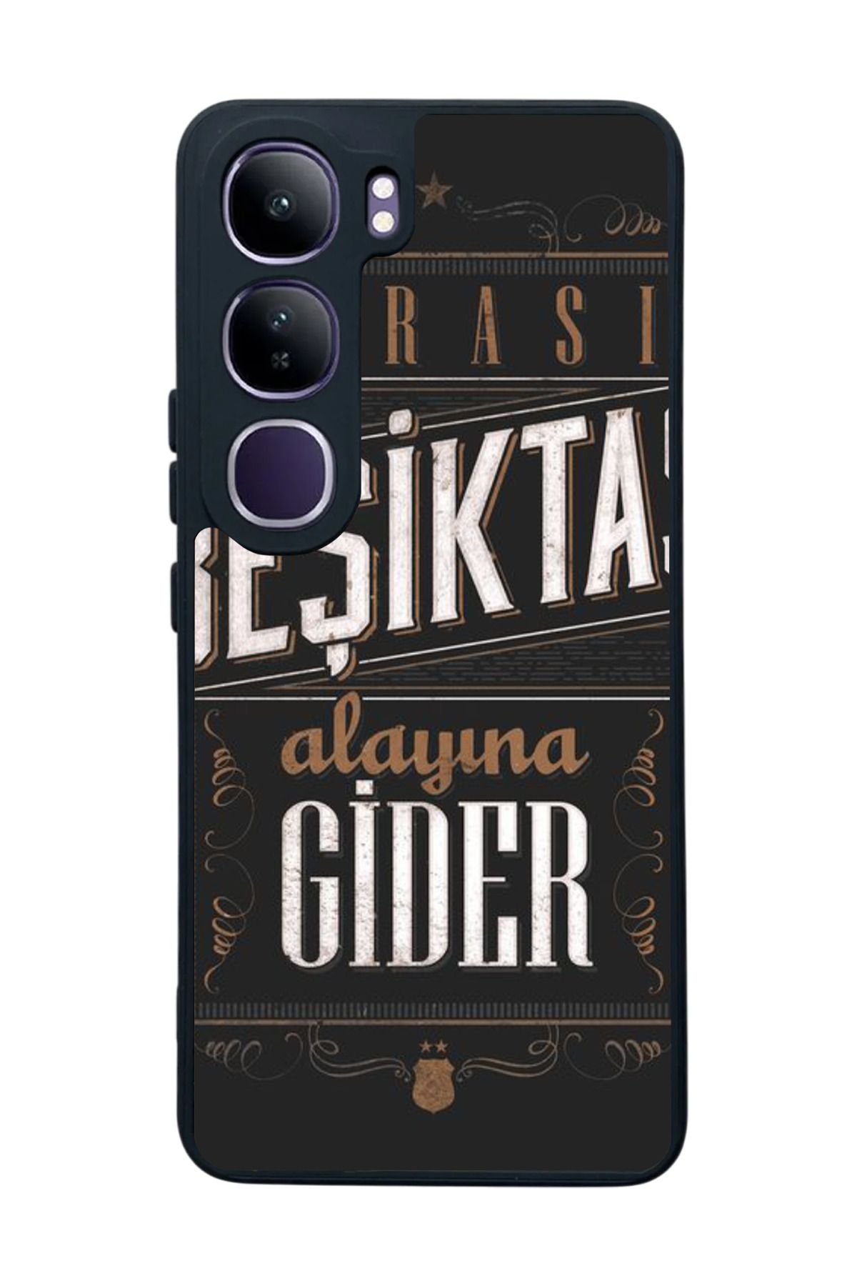 BGAKSESUAR Vivo V40 Lite Uyumlu Mat Siyah Kılıf – Yumuşak Silikon, Koruyucu, Şok Emici Kapak