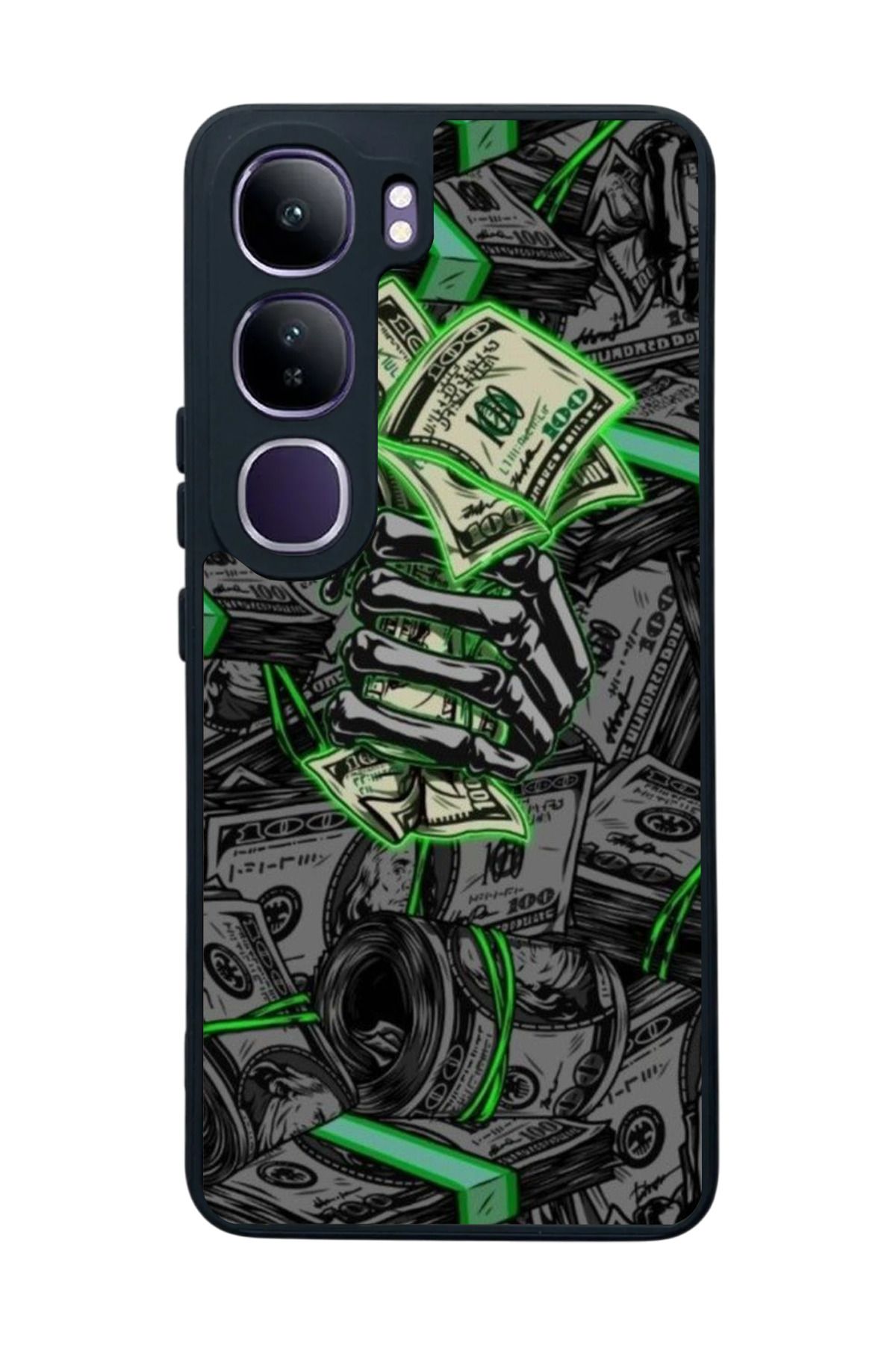 BGAKSESUAR Vivo V40 Lite Uyumlu Mat Siyah Kılıf – Yumuşak Silikon, Koruyucu, Şok Emici Kapak