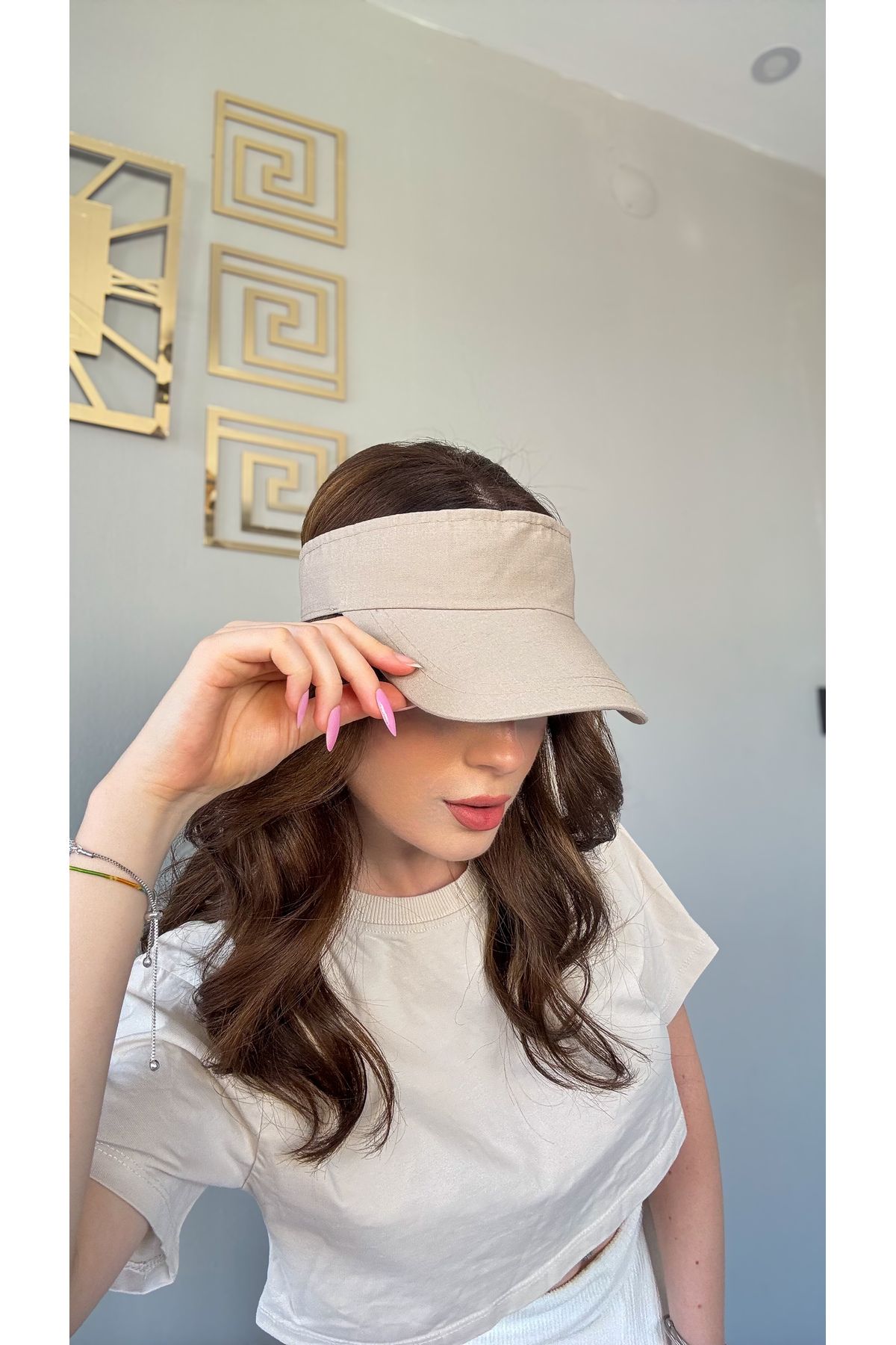 FASİON Uv Koruyuculu Unisex Siperlikli Tenisci Şapka