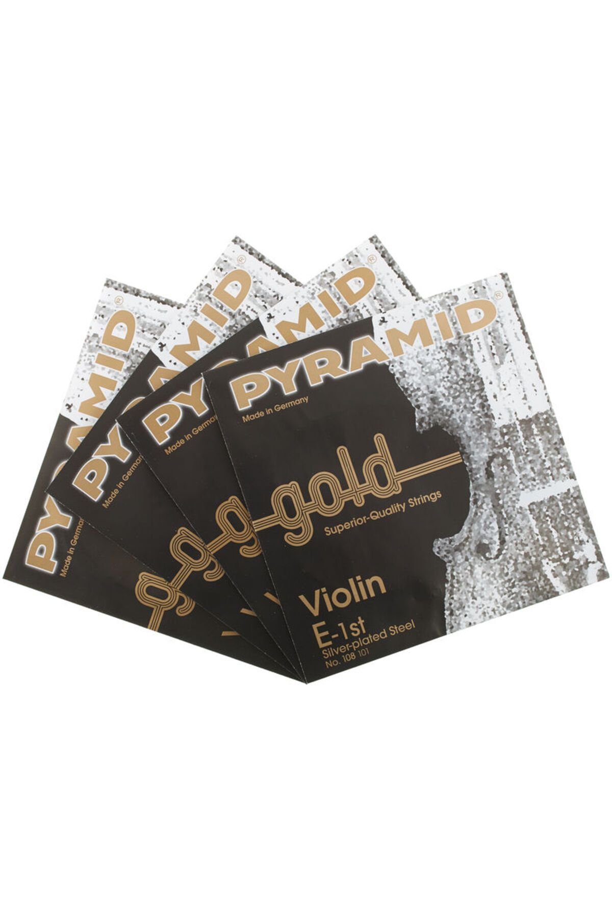 Pyramid-Pyramid Gold Violin Strings 4/4 3